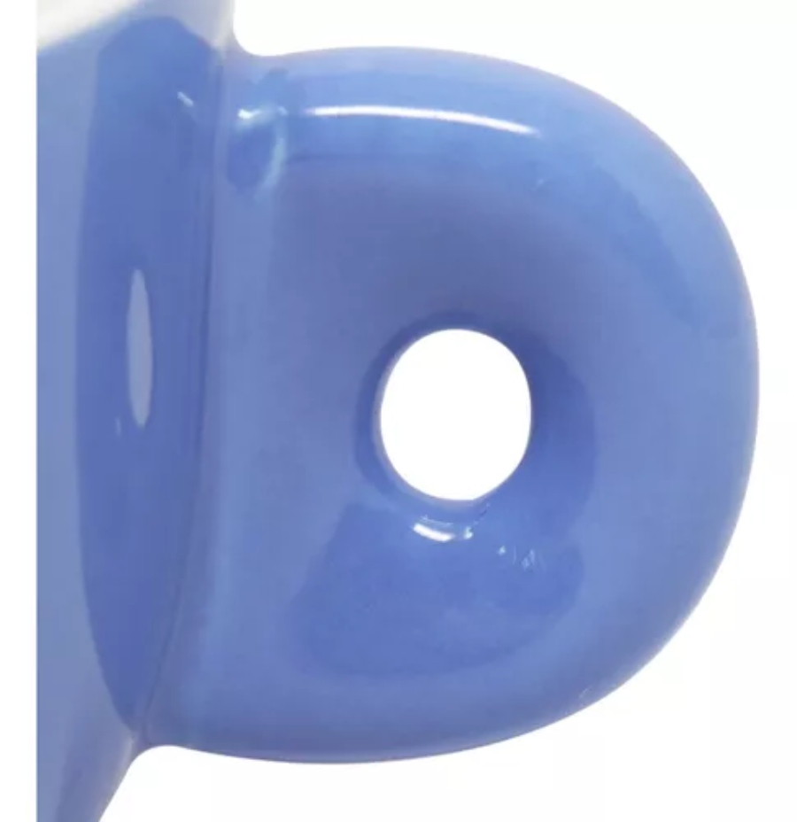 Juego De 4 Tazas De Café Con Plato Azul 270