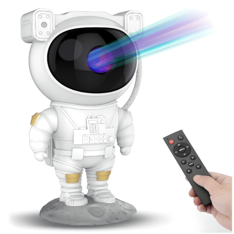 Proyector De Estrella Galaxia Astronautas Lampara De Noche