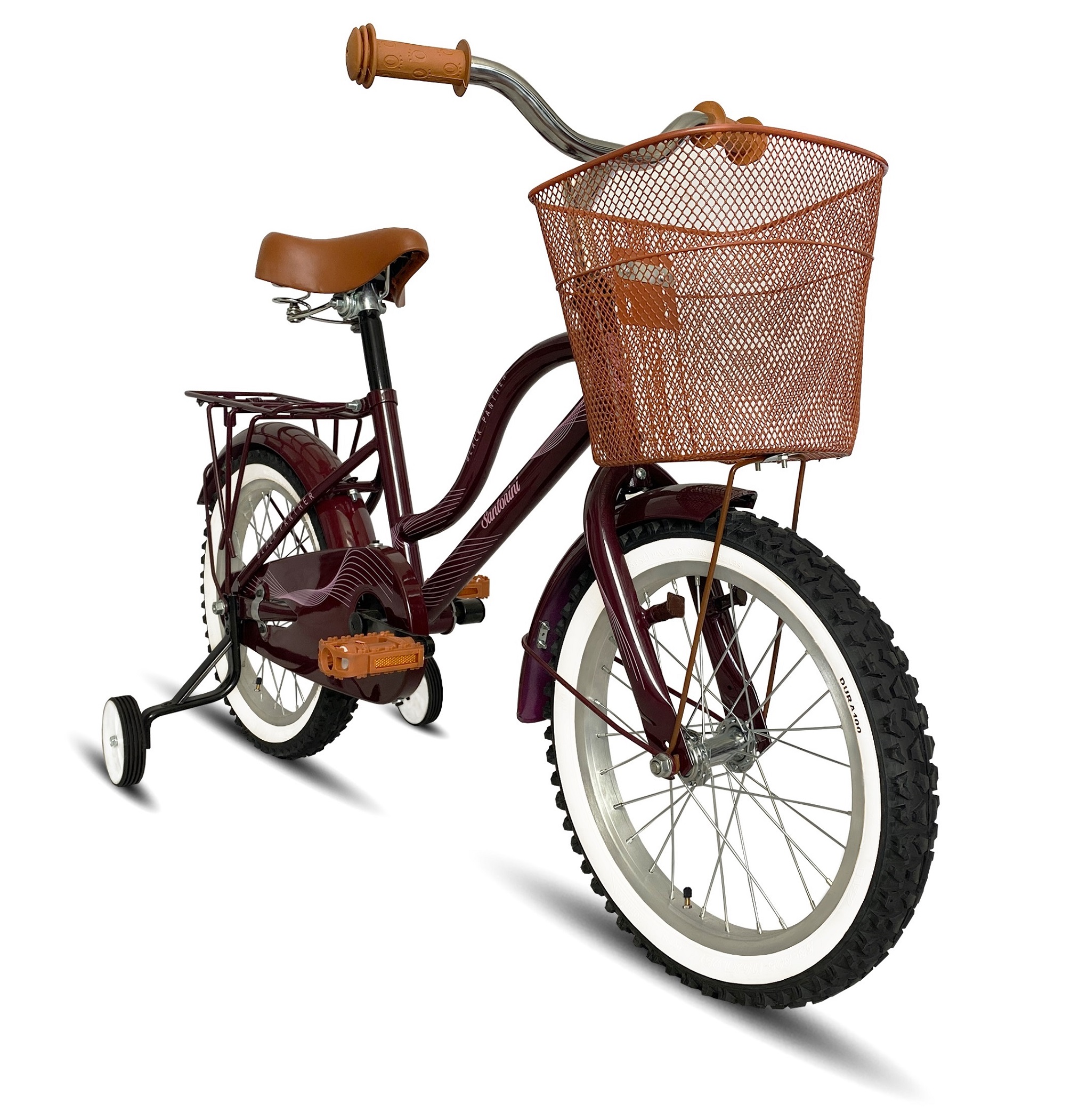 Bicicleta Urbana Retro Santorini Equipada Rodada 16 Morado