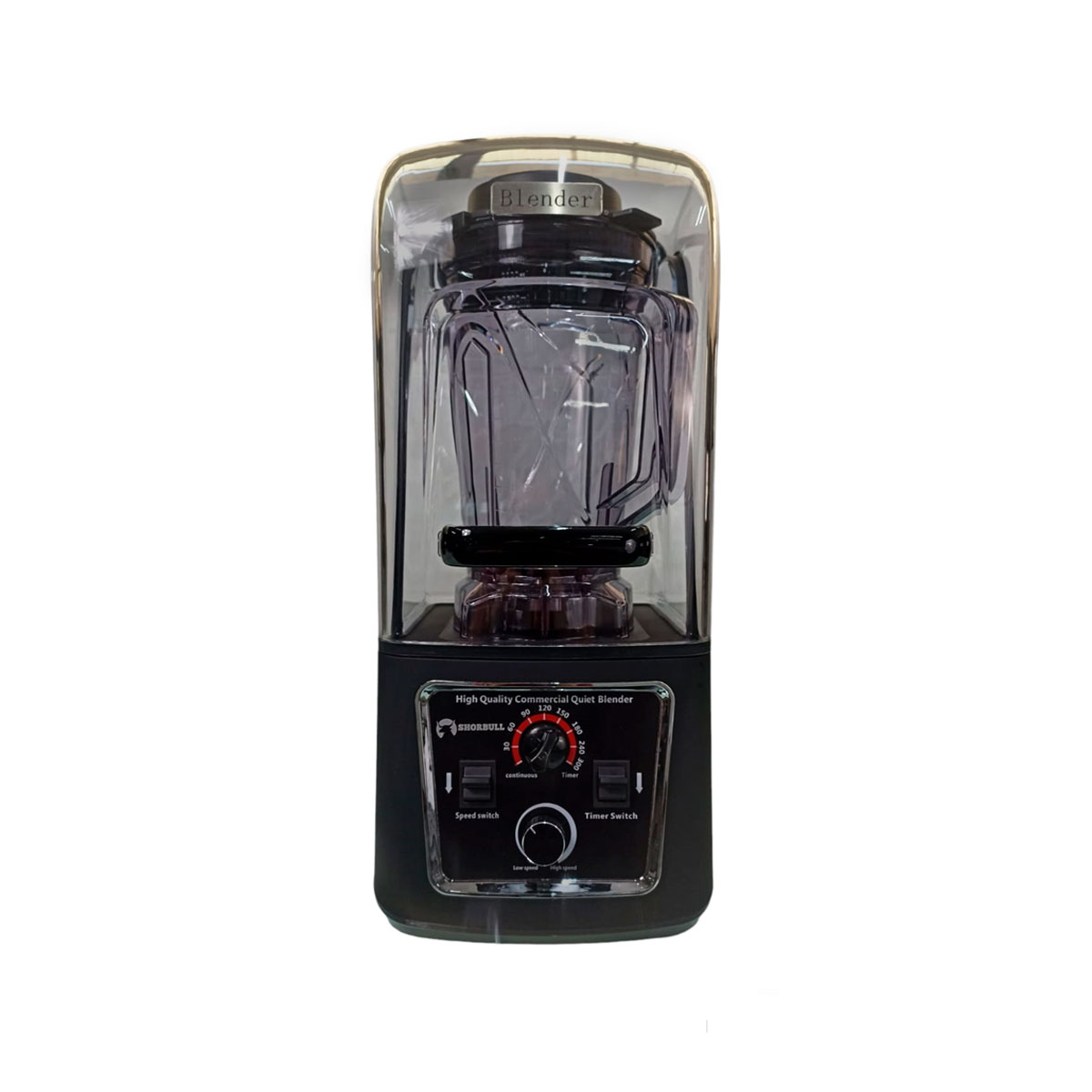 Licuadora con escudo 2200w 2.2 L Shorbull.