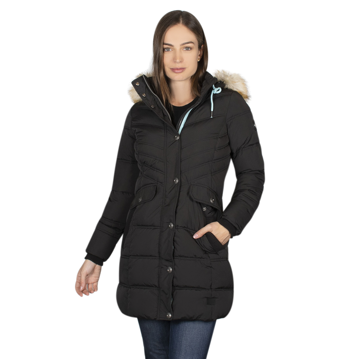 Parka 2024 acolchada mujer