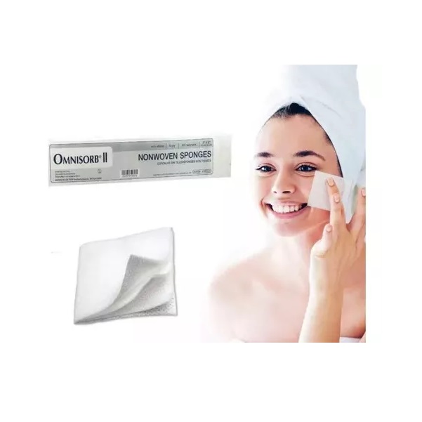 Esponja Omnisorb Faciales 2x2 (5x5 Cm) Con 200 Piezas