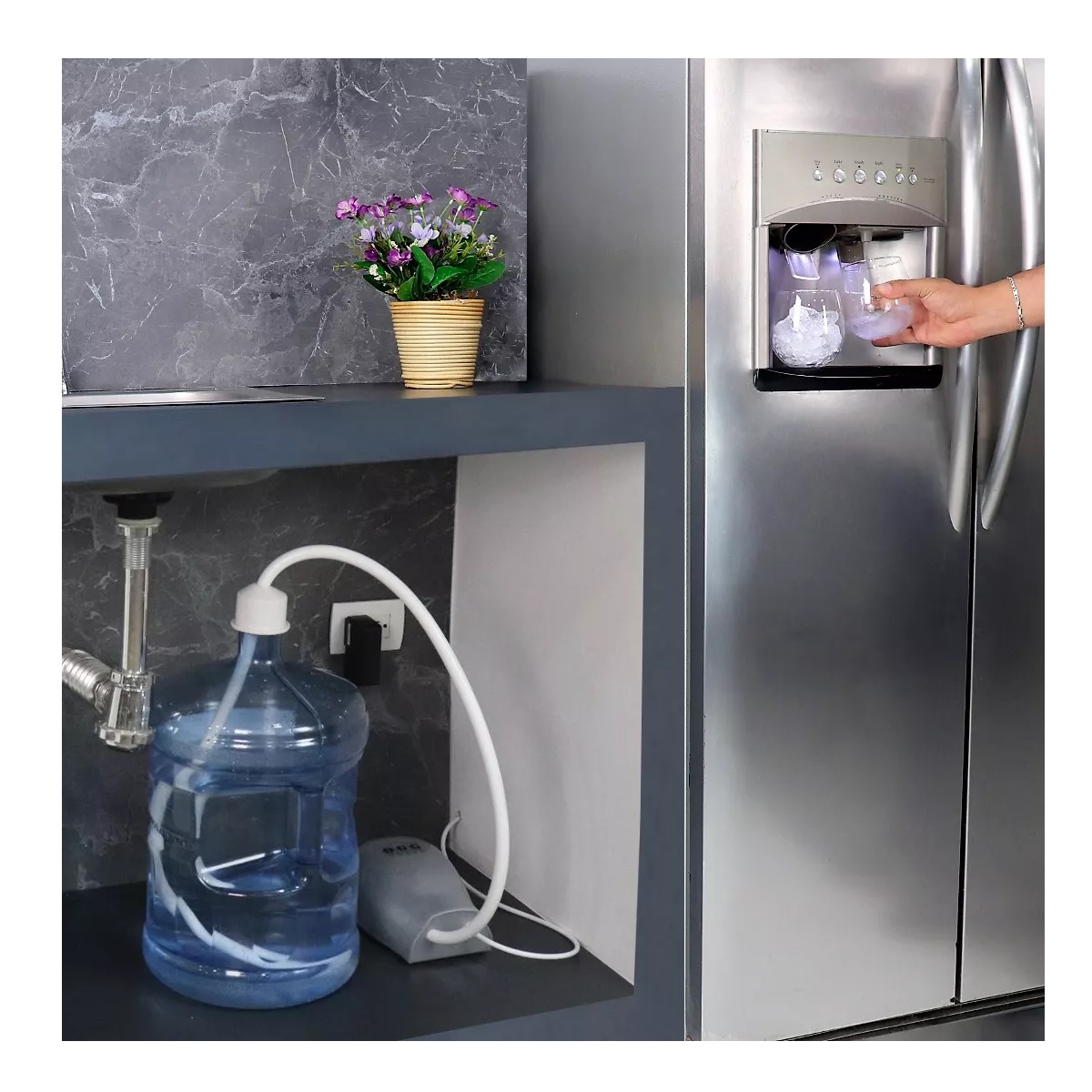 Bomba Para Dispensador Agua Y Hielo Refrigerador