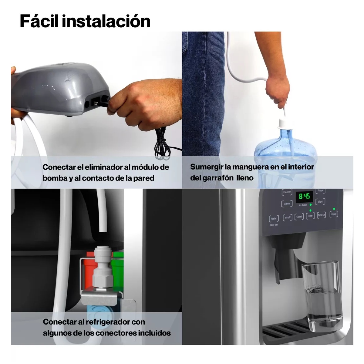 Bomba Para Dispensador Agua Y Hielo Refrigerador