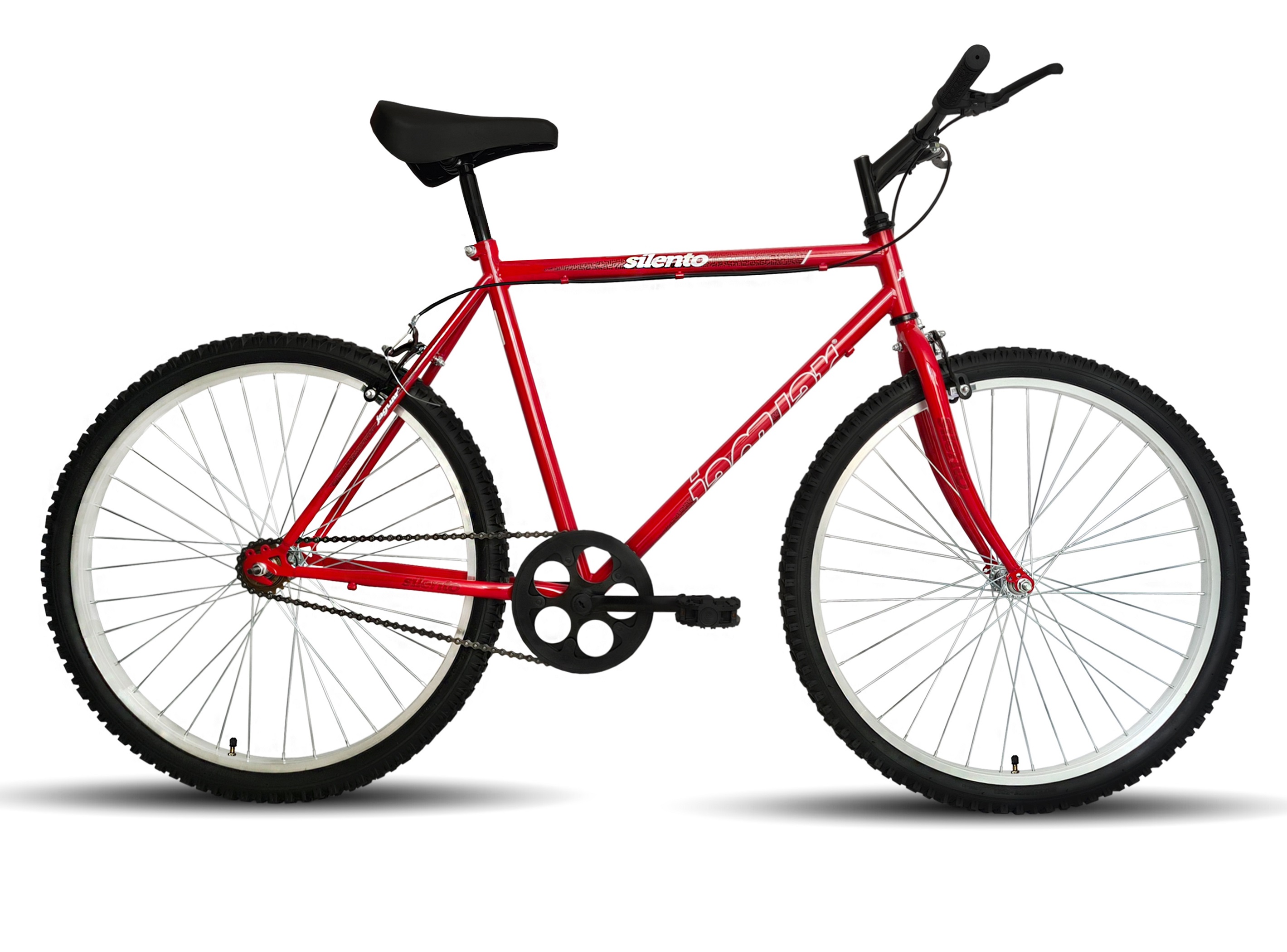 Bicicleta Montaña Rodada 26 Silento Rojo