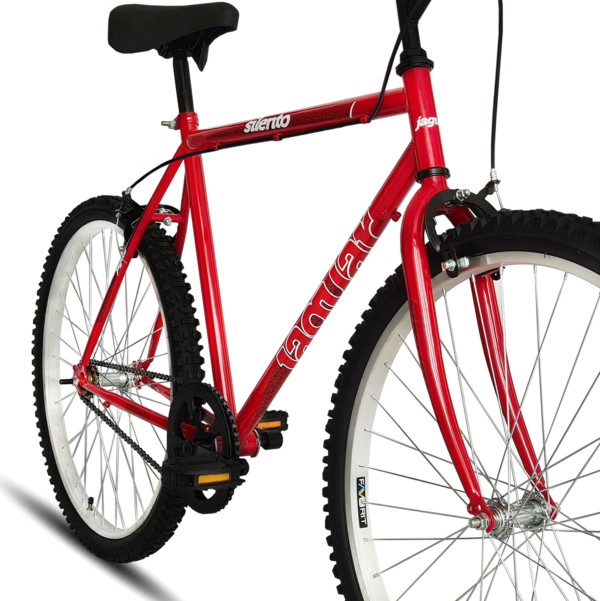 Bicicleta Montaña Rodada 26 Silento Rojo