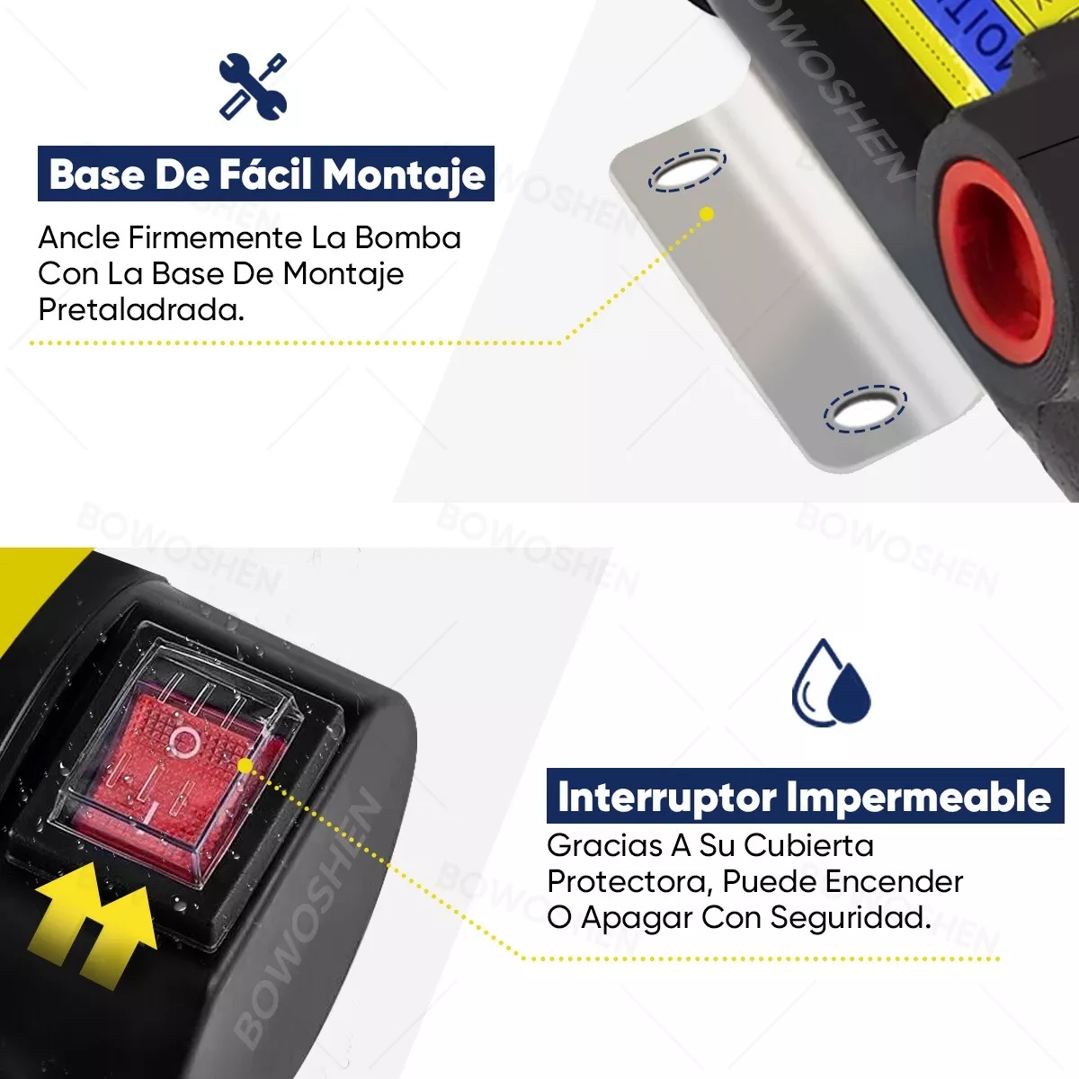 Bomba Transferencia Combustible Portátil Diésel Eléctrico