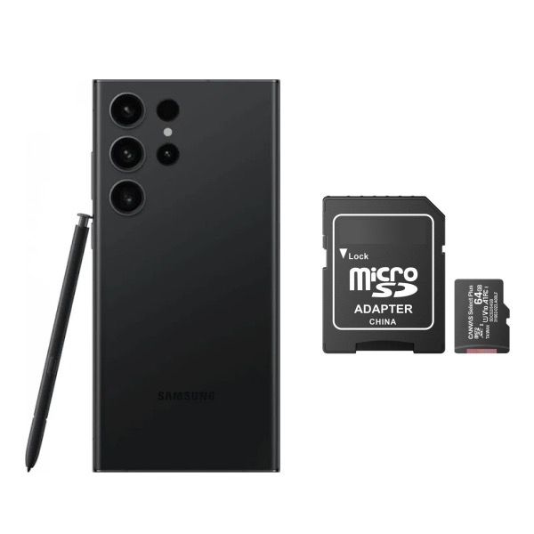 Samsung Galaxy S23 Ultra 512GB Negro Reacondicionado +Memoria Micro SD.