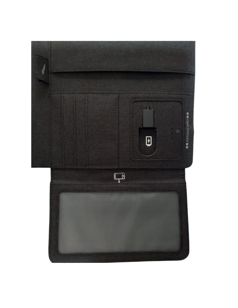 Agenda Carpeta Antonio Miró Con Soporte Para Tablet Navideña