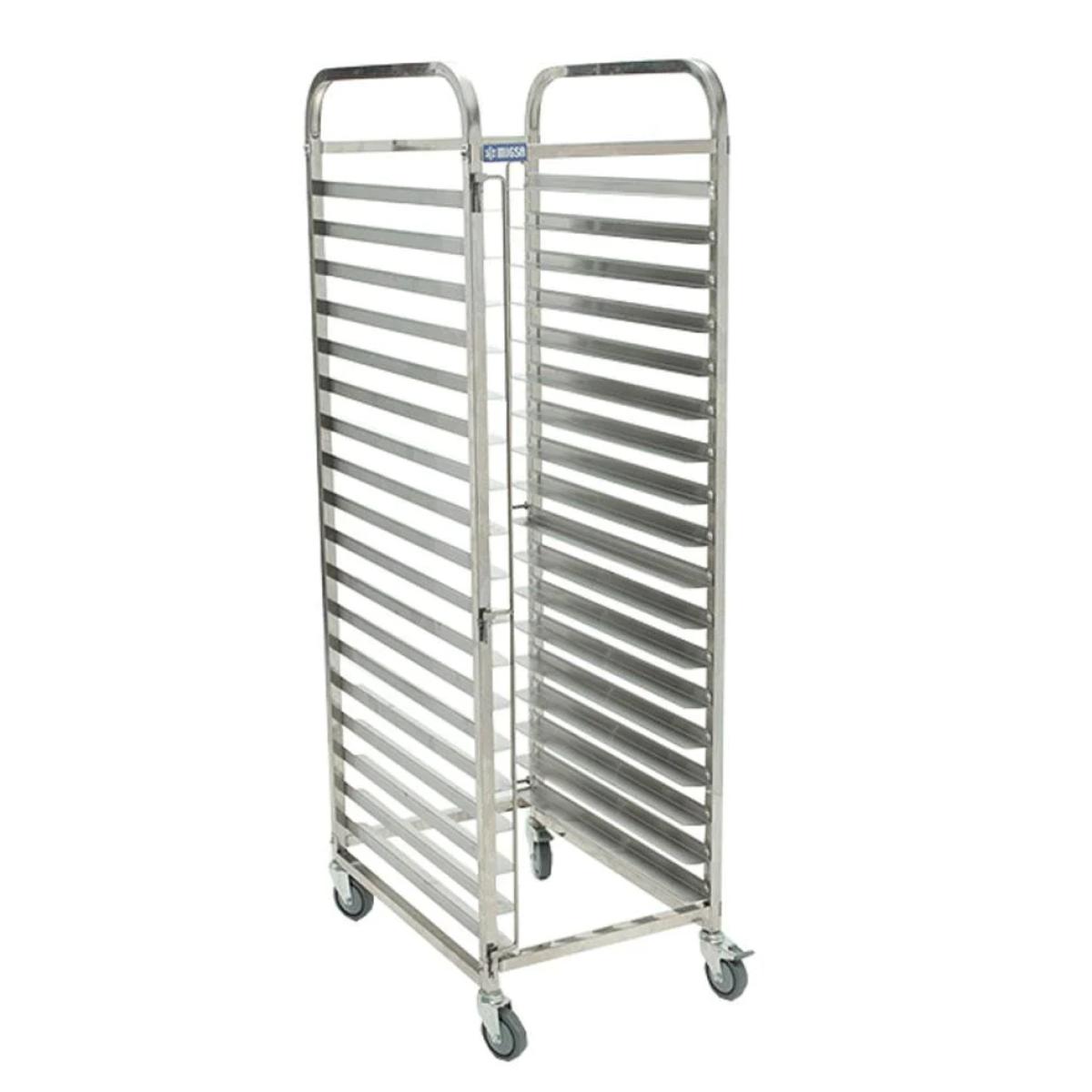 Espiguero 20 charolas Panaderia Llantitas Acero  Shorbull