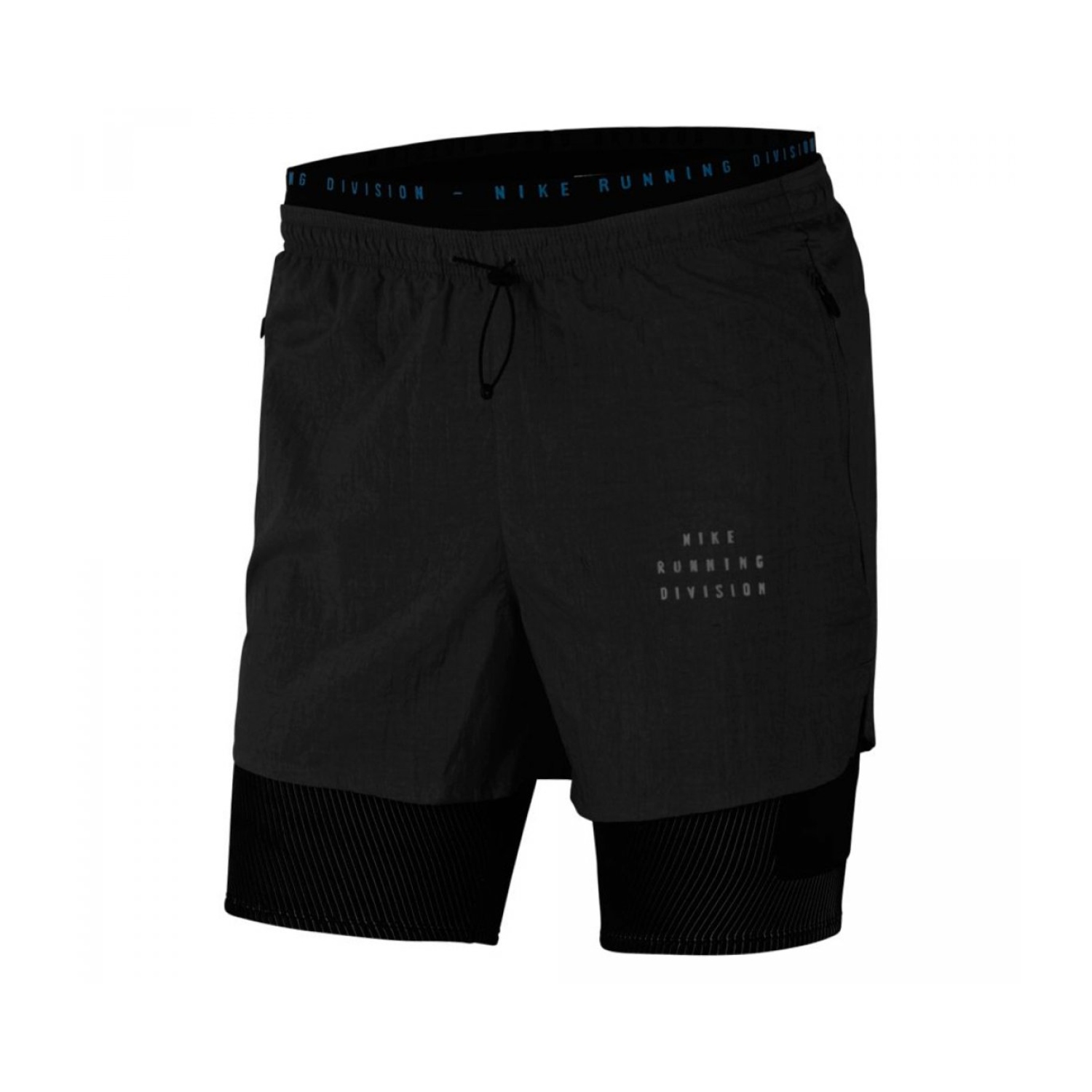 SHORT NIKE RUN DIVISION NEGRO-HOMBRE CU5556-010