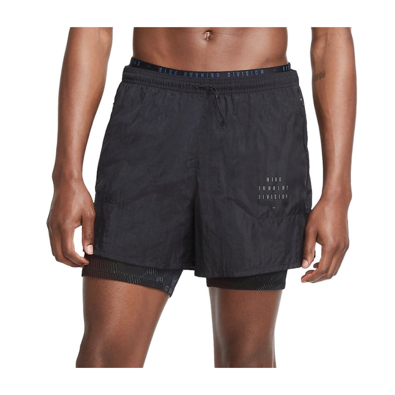 SHORT NIKE RUN DIVISION NEGRO-HOMBRE CU5556-010