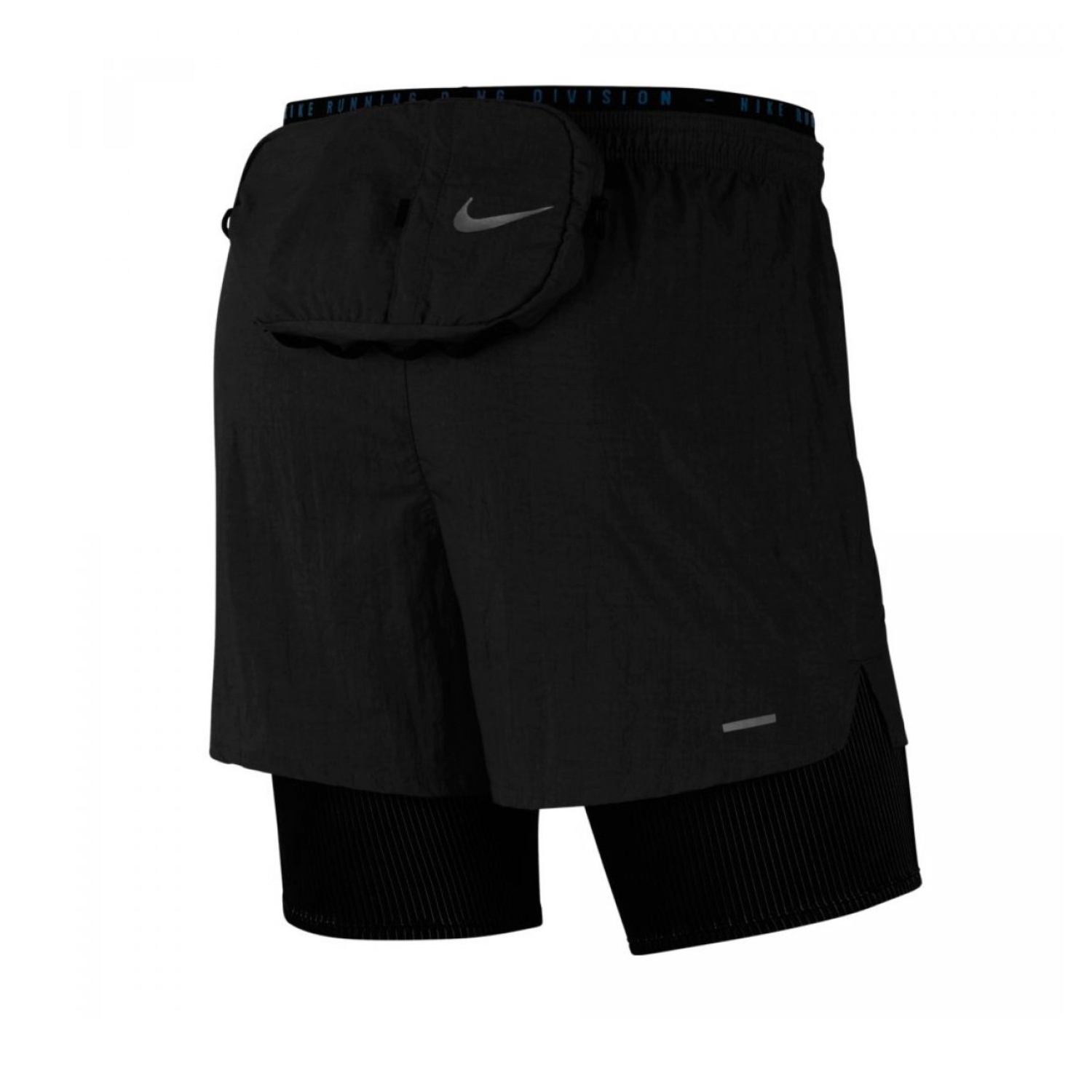 SHORT NIKE RUN DIVISION NEGRO-HOMBRE CU5556-010