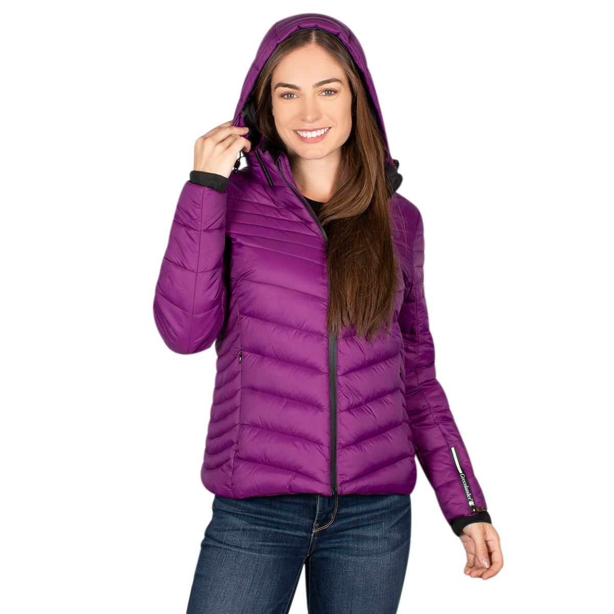 Chamarra Greenlander Capitonada Con Gorro Desmontable Mujer