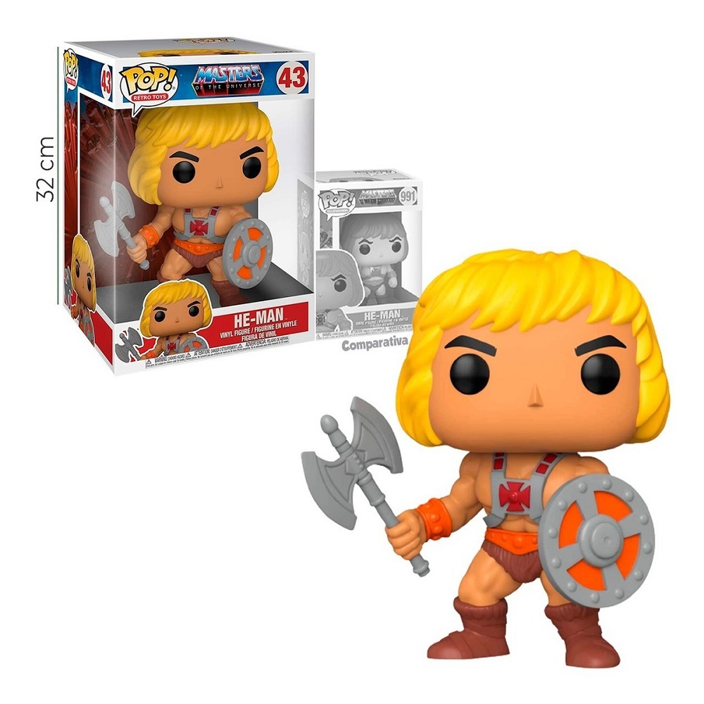 Funko Pop Retro Toys He man 43 Masters Of The Universe 10