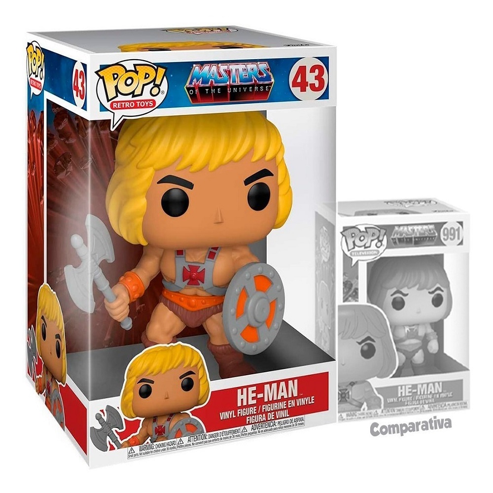 Funko Pop Retro Toys He man 43 Masters Of The Universe 10