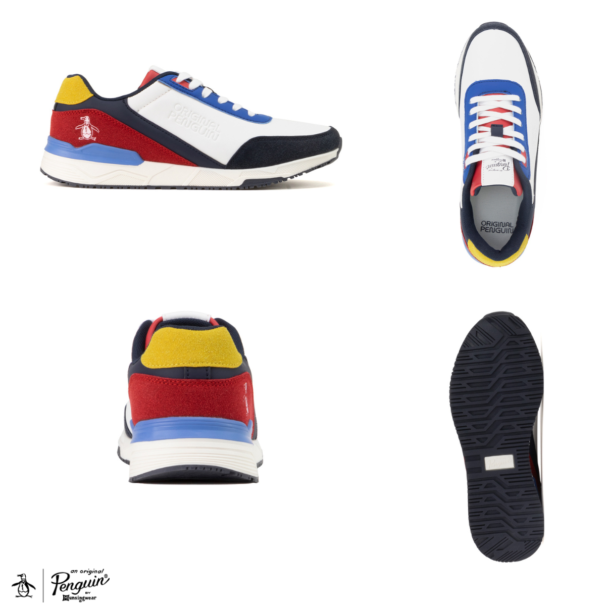 Tenis Original Penguin Style Roger Blanco