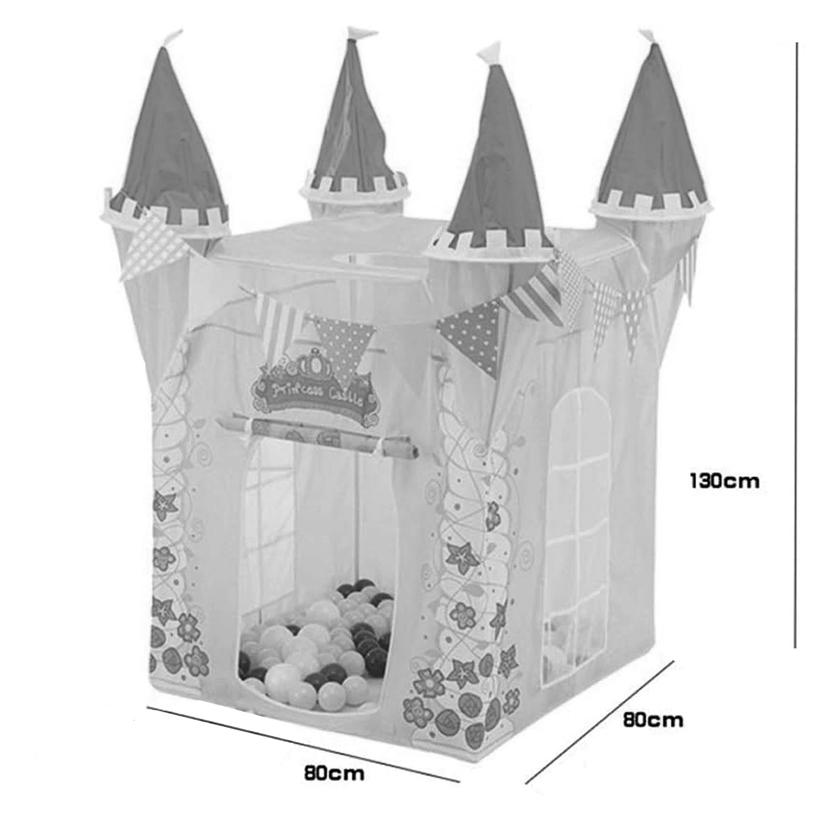 Casa Castillo De Tela Princesas Casa De Campaña Para Niños Tienda