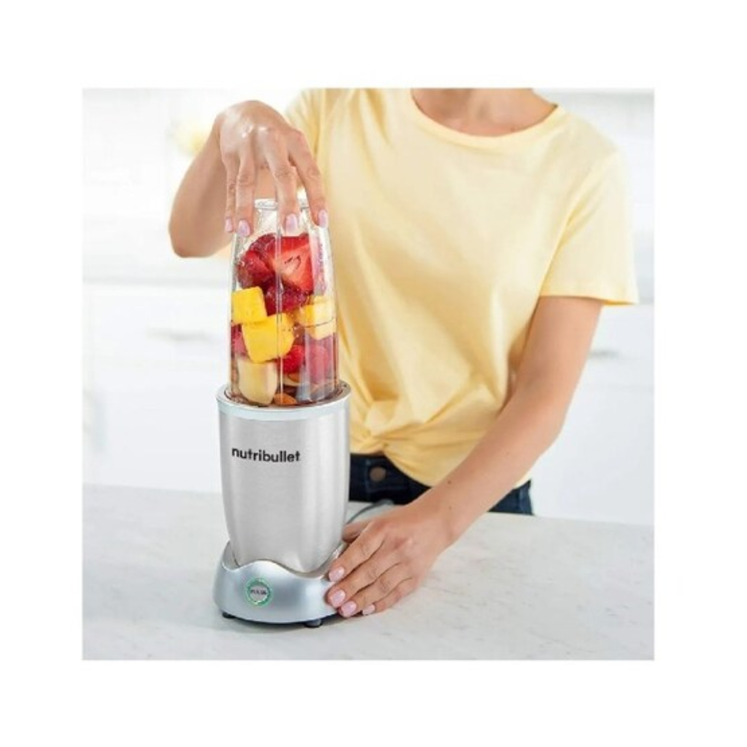 Licuadora Portatil Nutribullet Pro+ 1200watt N12-1001 Silver Reacondicionado Grado A