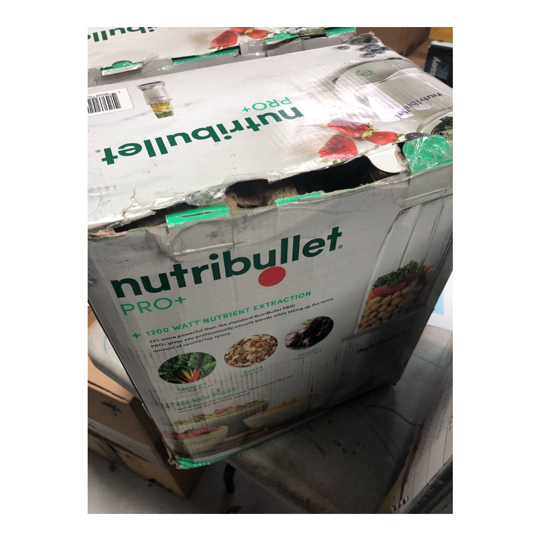 Licuadora Portatil Nutribullet Pro+ 1200watt N12-1001 Silver Reacondicionado Grado A