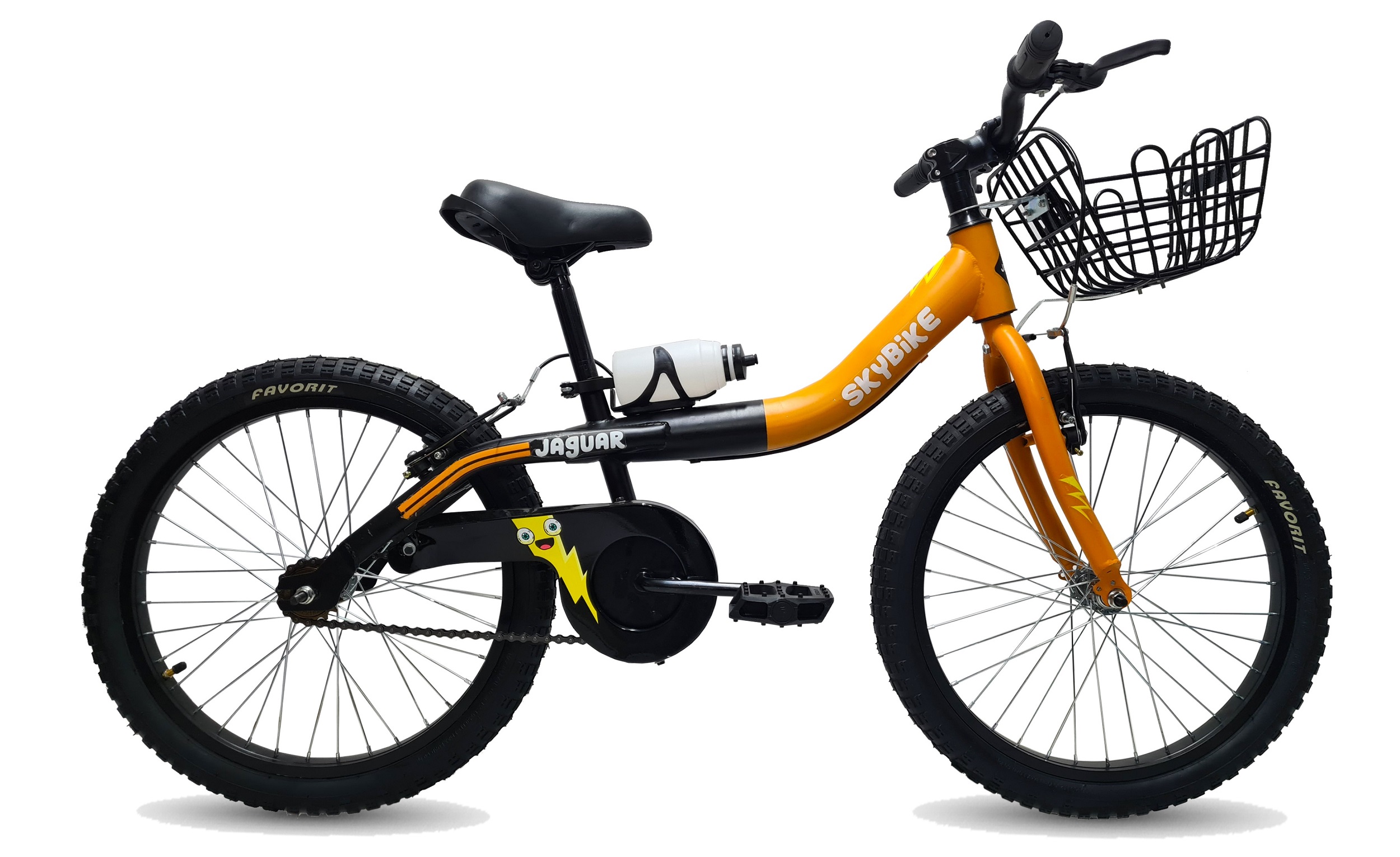 Bicicleta Jaguar Montaña Skybike H Con Anfora Rodada 20 Naranja