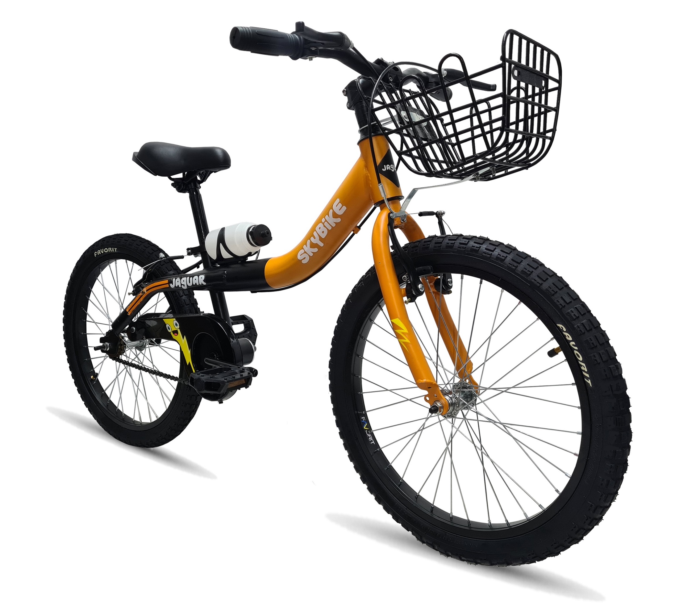 Bicicleta Jaguar Montaña Skybike H Con Anfora Rodada 20 Naranja