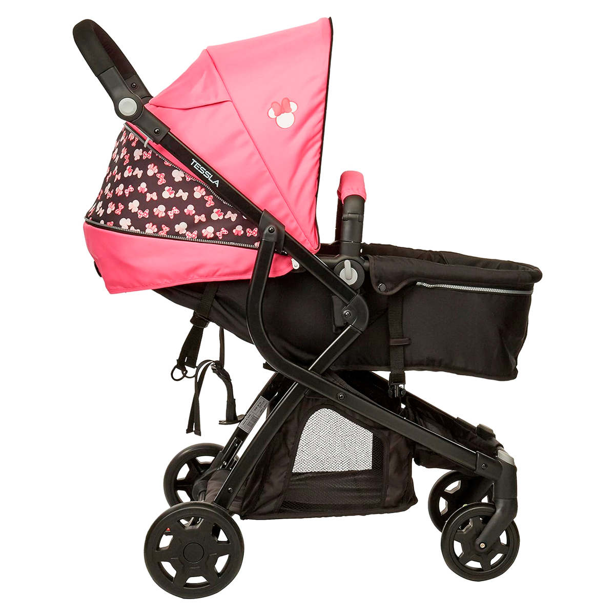 Carriola Sistema de Viaje Infanti Tessla Minnie Mouse Rosa