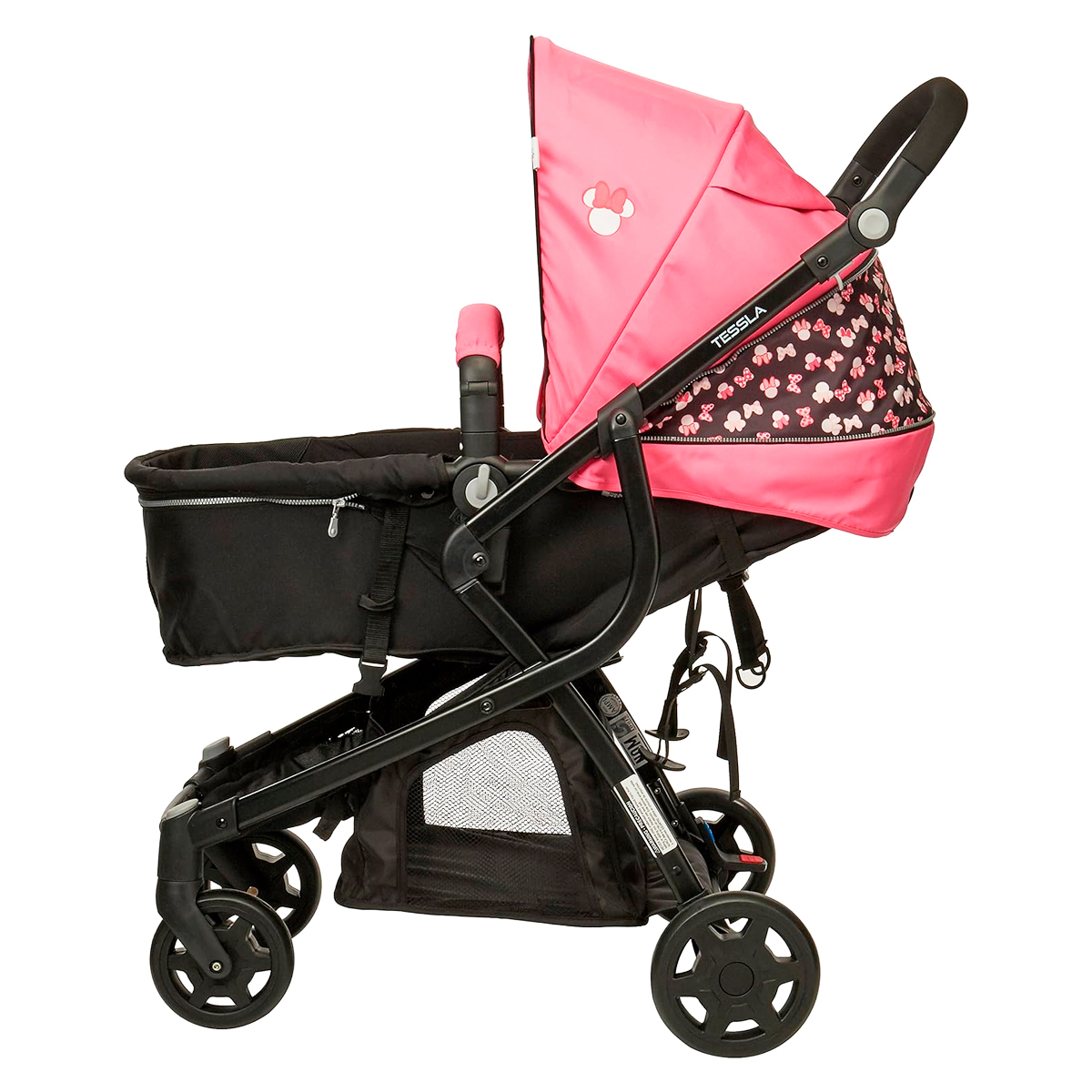 Carriola Sistema de Viaje Infanti Tessla Minnie Mouse Rosa
