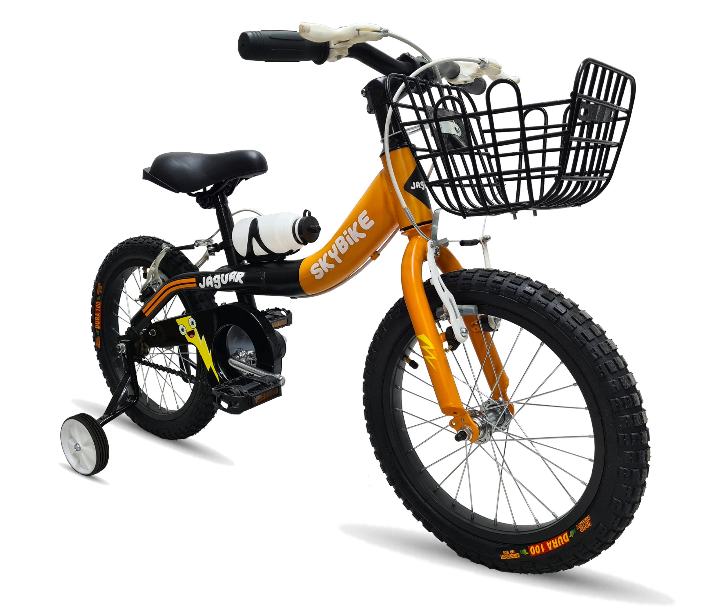 Bicicleta Jaguar Skybike H Rodada 16 Ruedas Entrenadoras Naranja