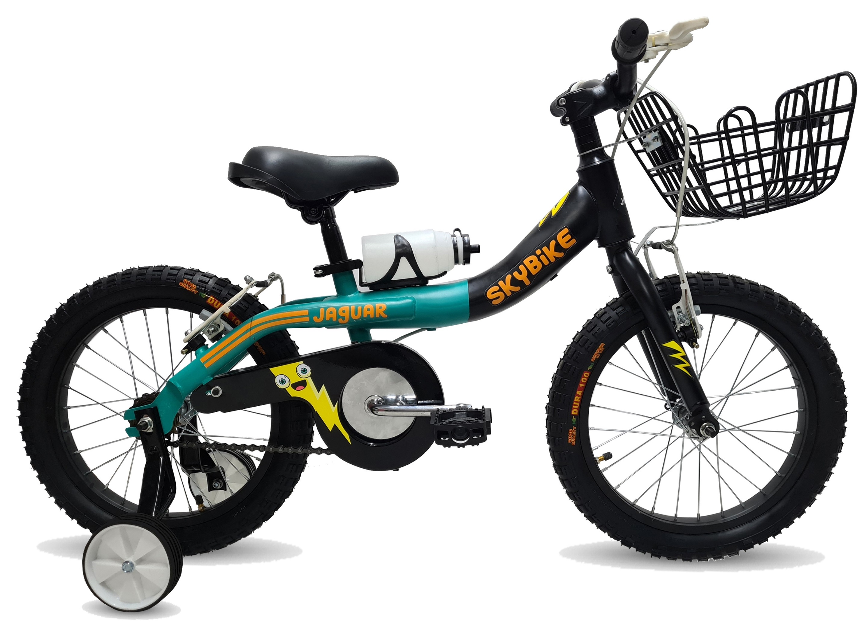 Bicicleta Jaguar Skybike H Rodada 16 Ruedas Entrenadoras Verde