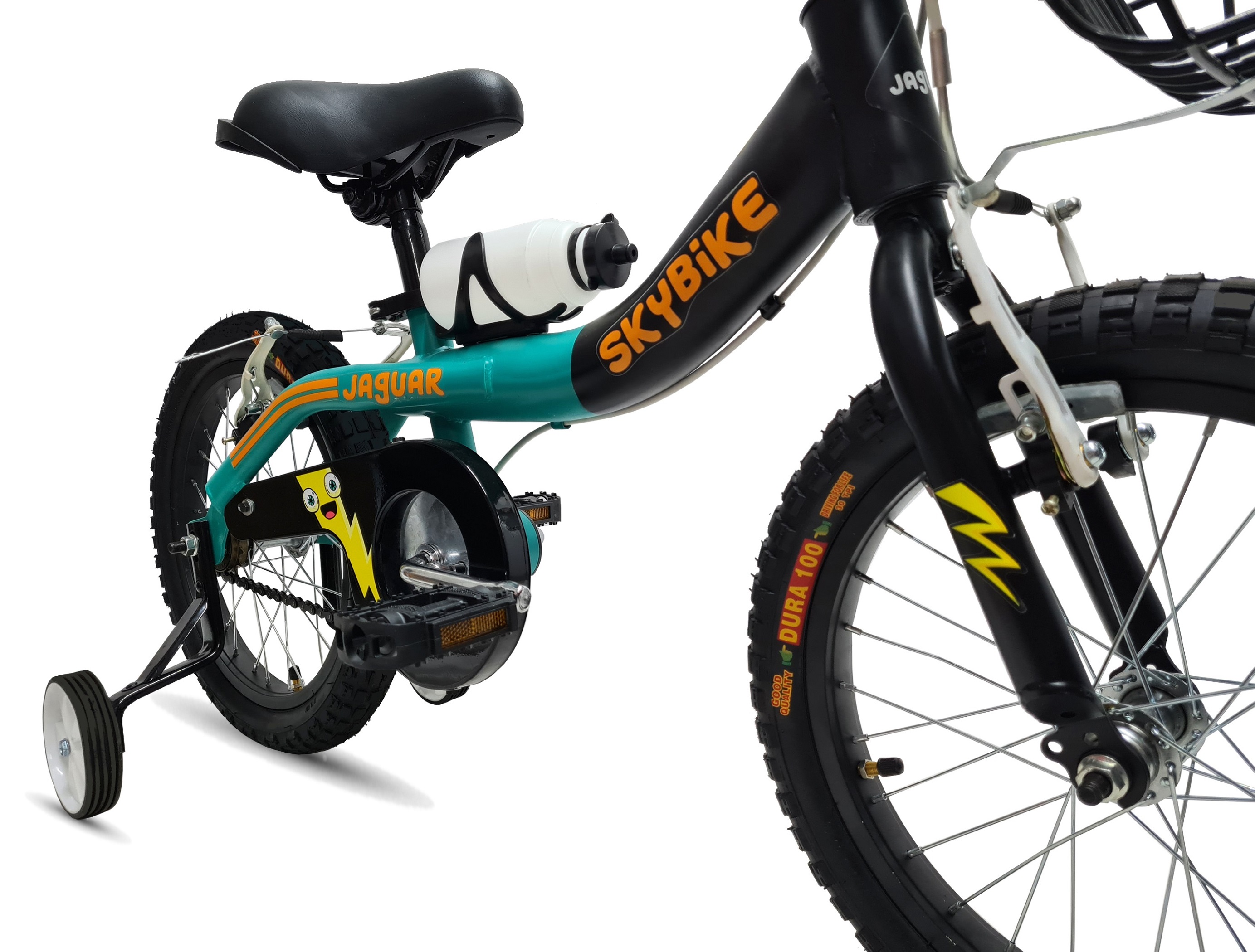 Bicicleta Jaguar Skybike H Rodada 16 Ruedas Entrenadoras Verde