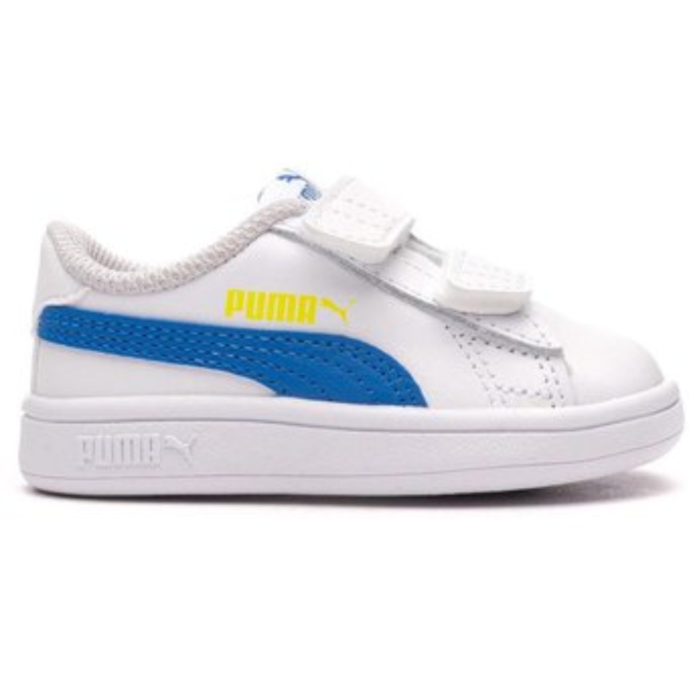 TENIS PUMA SMASH V2 L V DE BEBE BALNCO-AZUL 365174 33