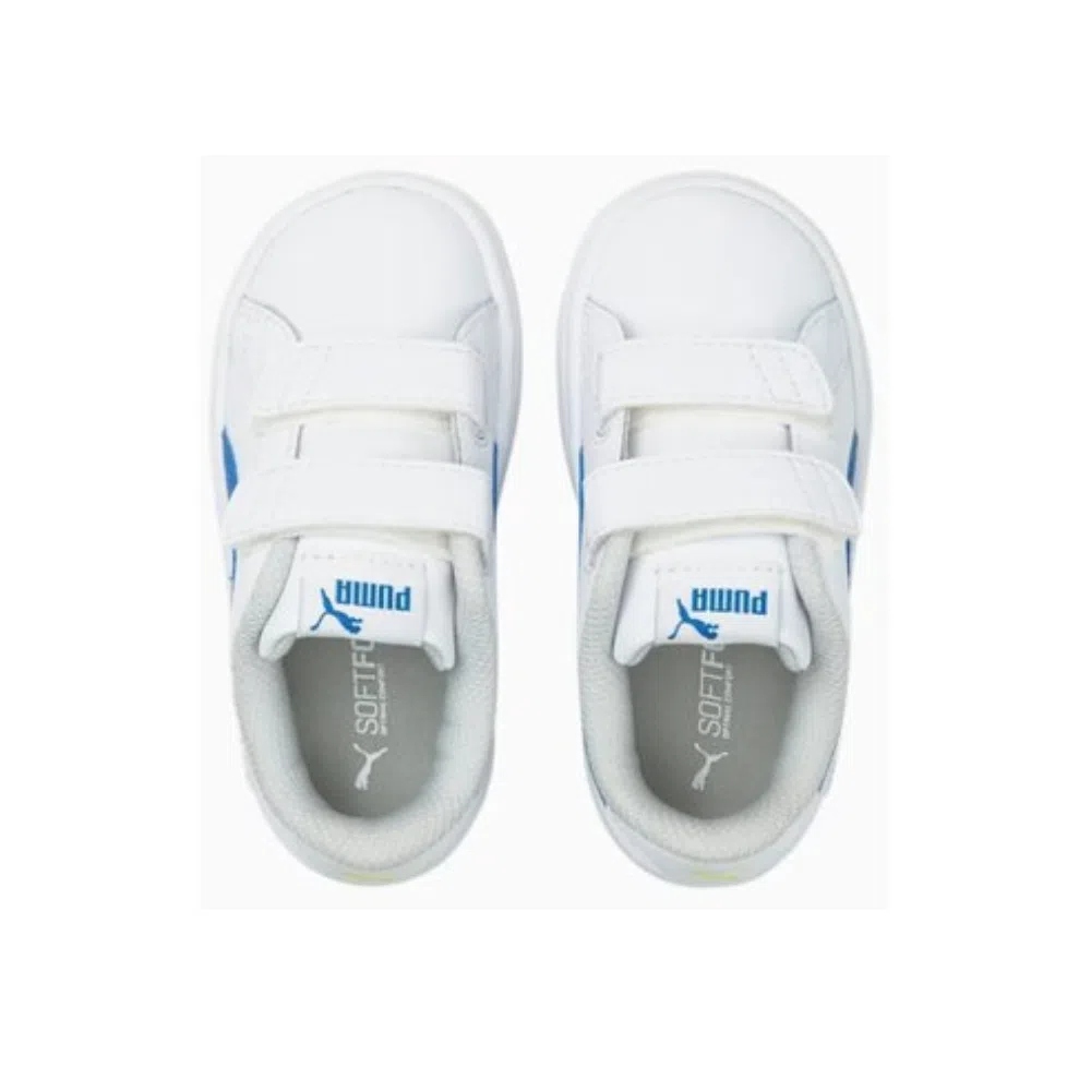 TENIS PUMA SMASH V2 L V DE BEBE BALNCO-AZUL 365174 33