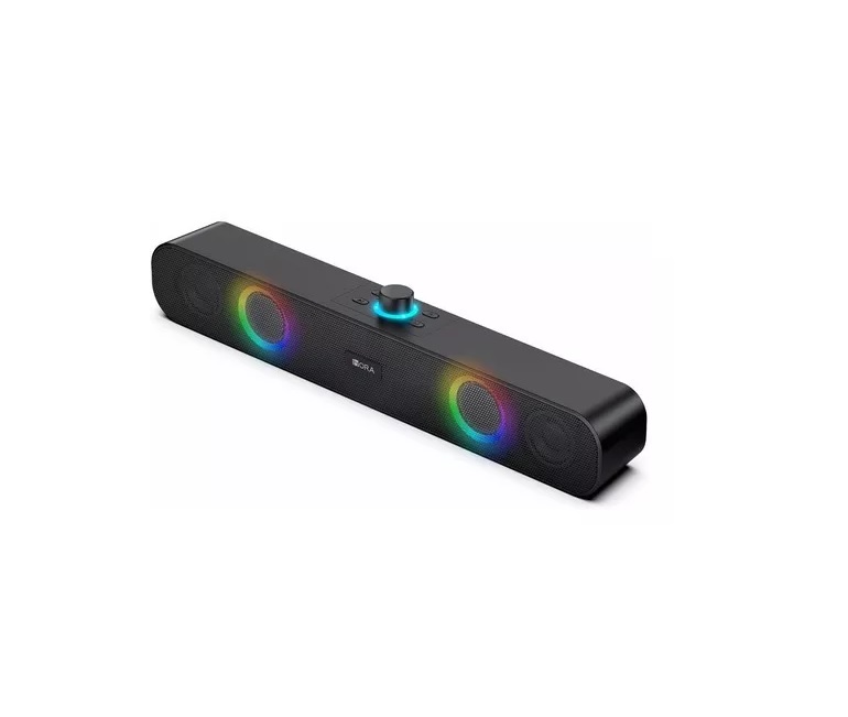 1 Hora Bocina Bluetooth Portátil, Bocinas para PC Bocinas Inalámbrica Bluetooth RGB Altavoces Inalámbrico, Soporte 3.5 mm AUX/TF/USB/Bluetooth para Interior, Hogar y Fiesta BOC241