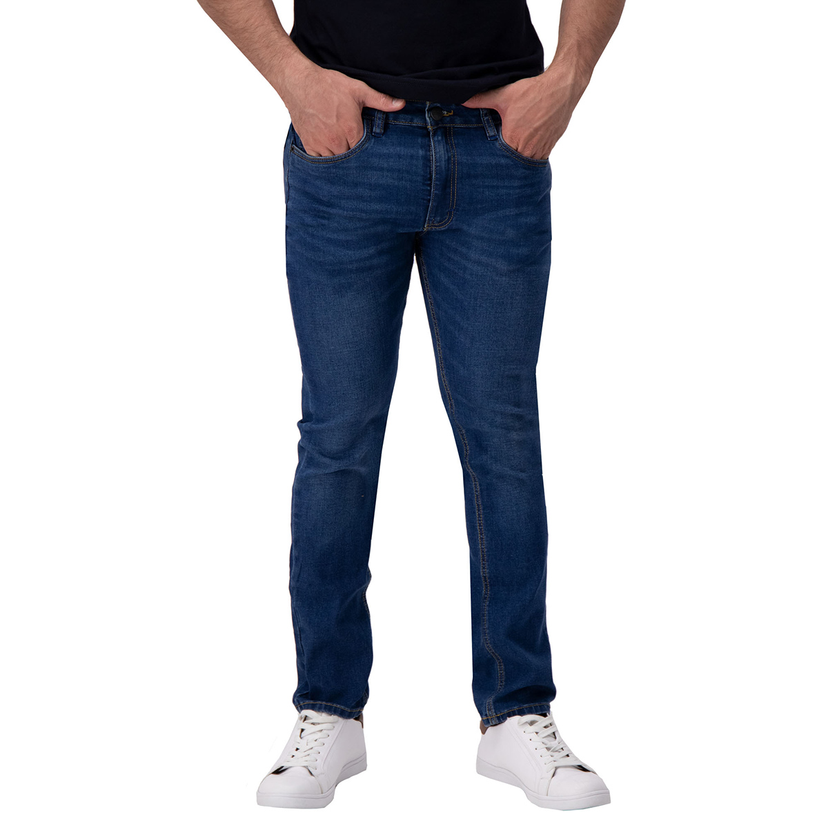 Jeans de Mezclilla Slim Fit - Denver Holstone Hombre