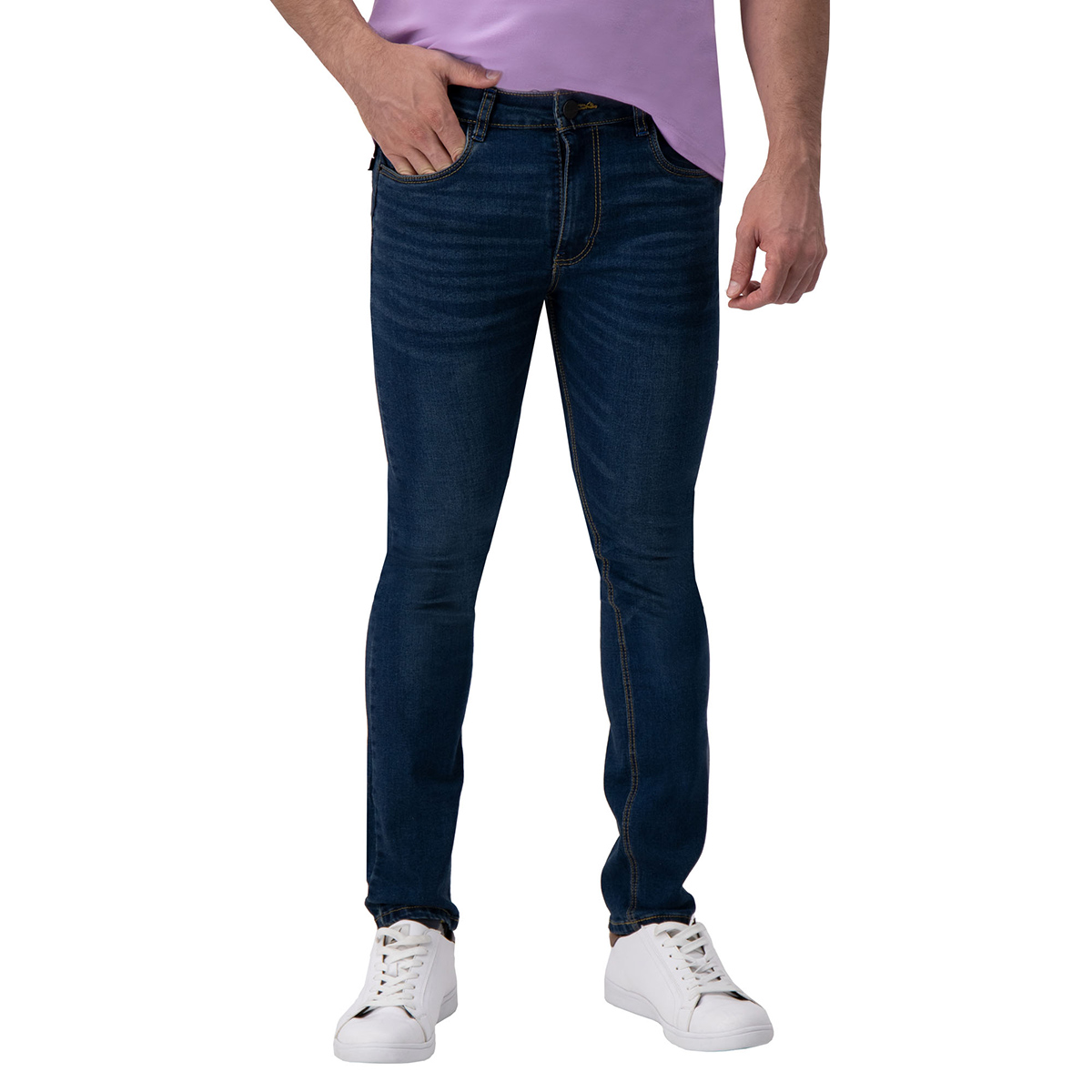 Jeans de Mezclilla Slim Fit - Sidney Holstone Hombre