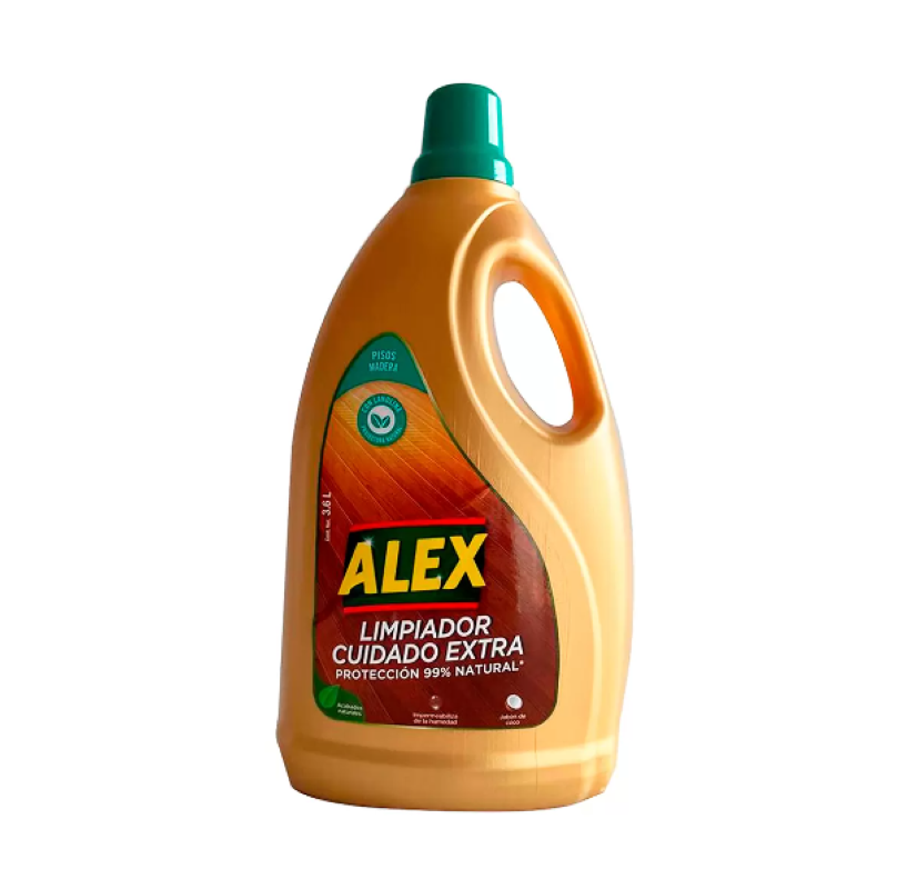 Limpiador Superior para Pisos de Madera Alex 524522 3.6 Lt
