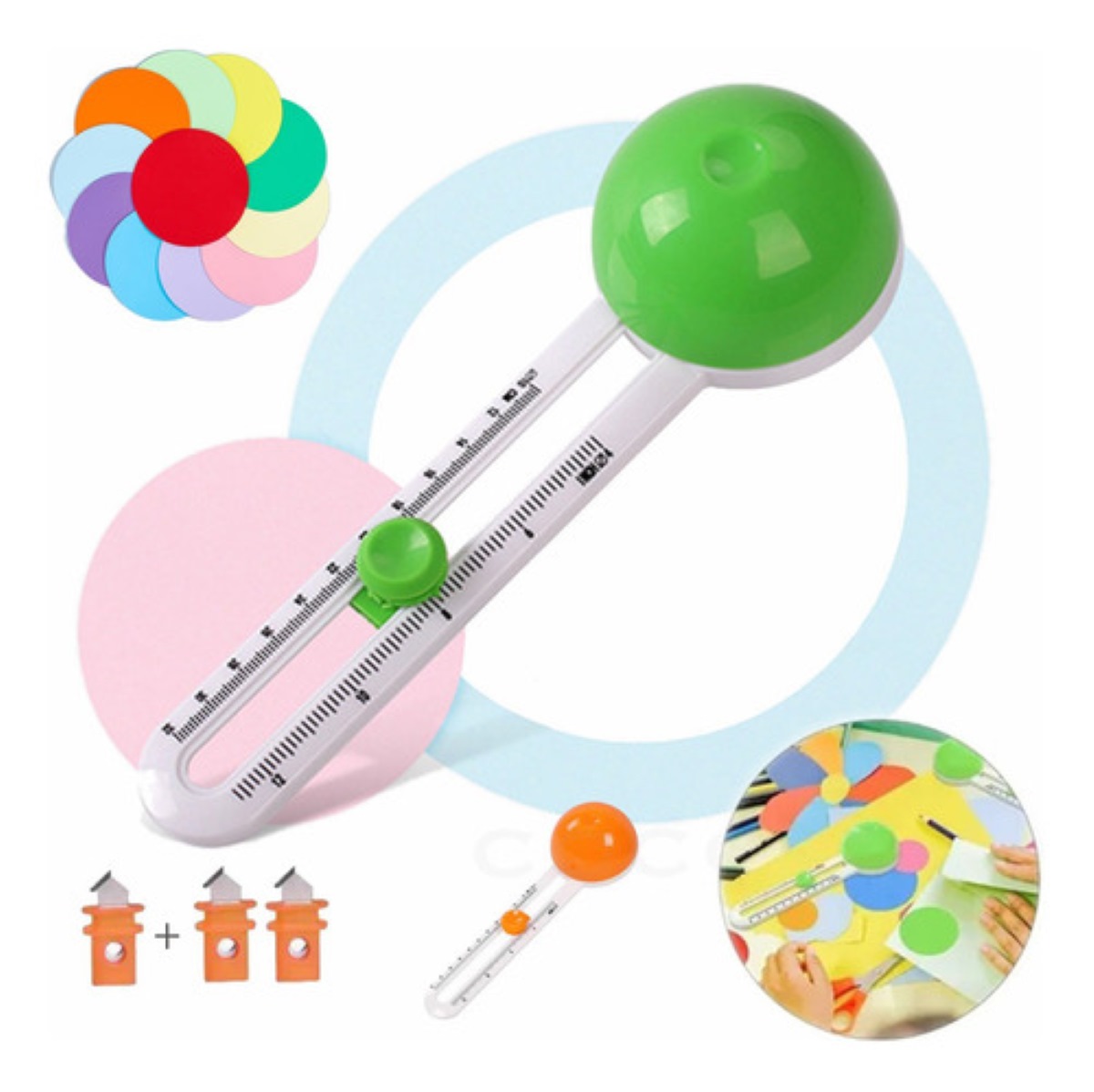 Cortador De Círculos Giratorio,Redondeador