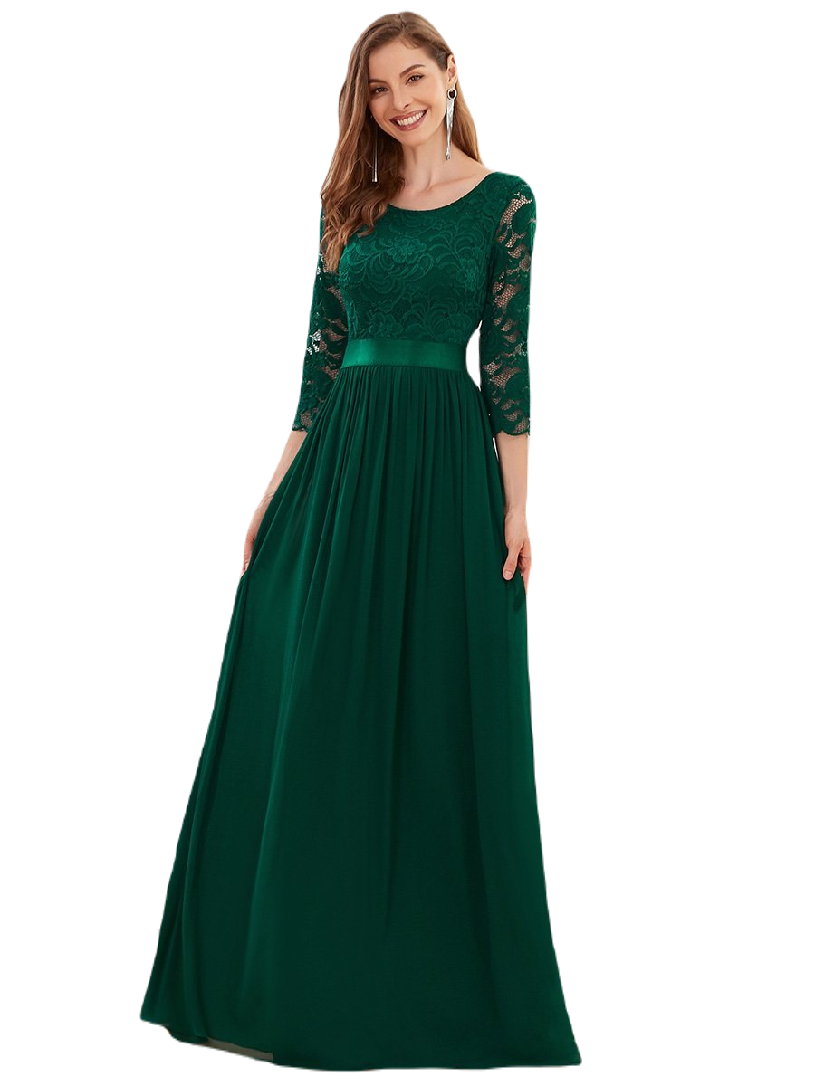 Vestido Verde Esmeralda Outfit Con Vestido De Noche Vestidos De