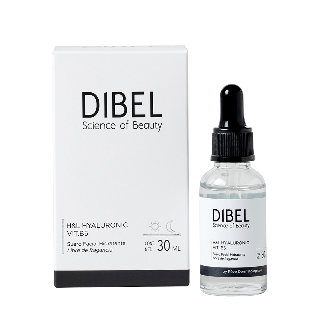 Reve Dermatologique - Dibel H&L Hyaluronic Vt. B5 - Suero Facial Hidratante - Ácido Hialurónico - Hidrata Profundamente - 30 ml