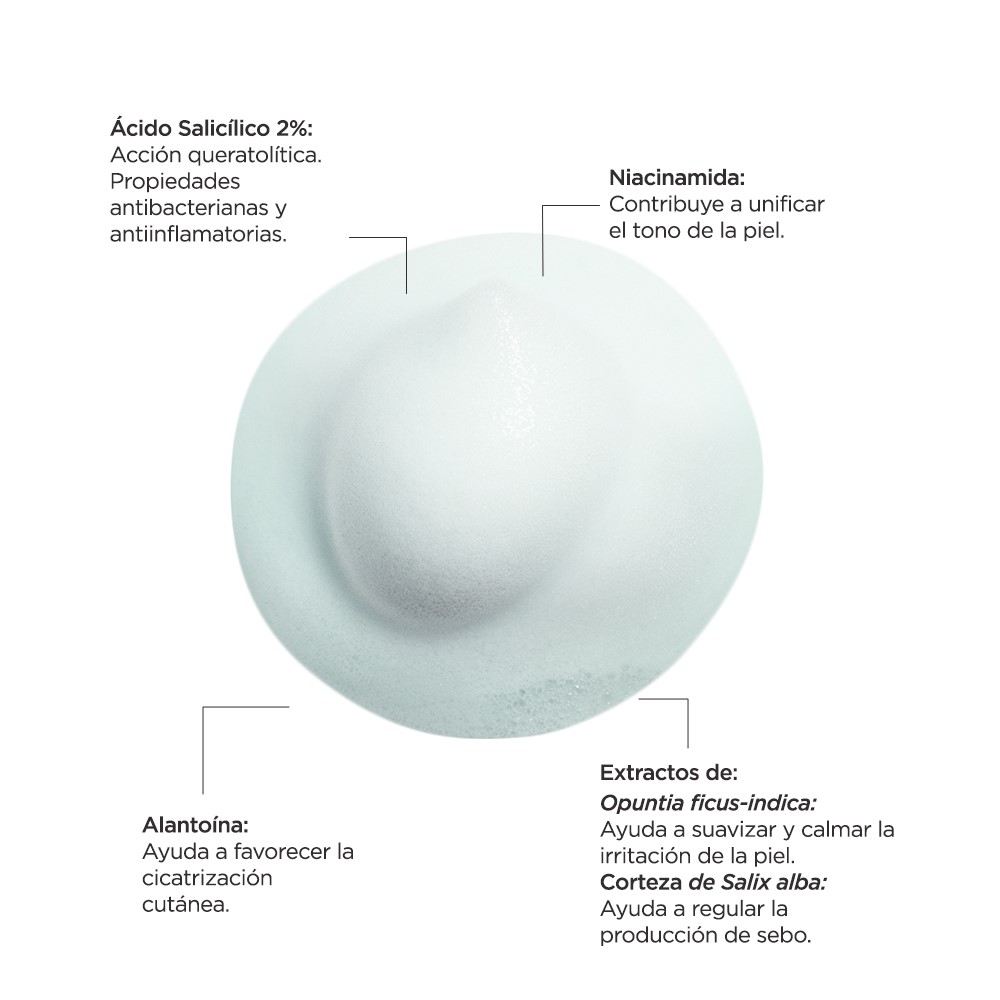 Reve Dermatologique - Oxideric Foamer Forte - Espuma Facial Dermolimpiadora Anti imperfecciones - Limpieza profunda - 200 ml