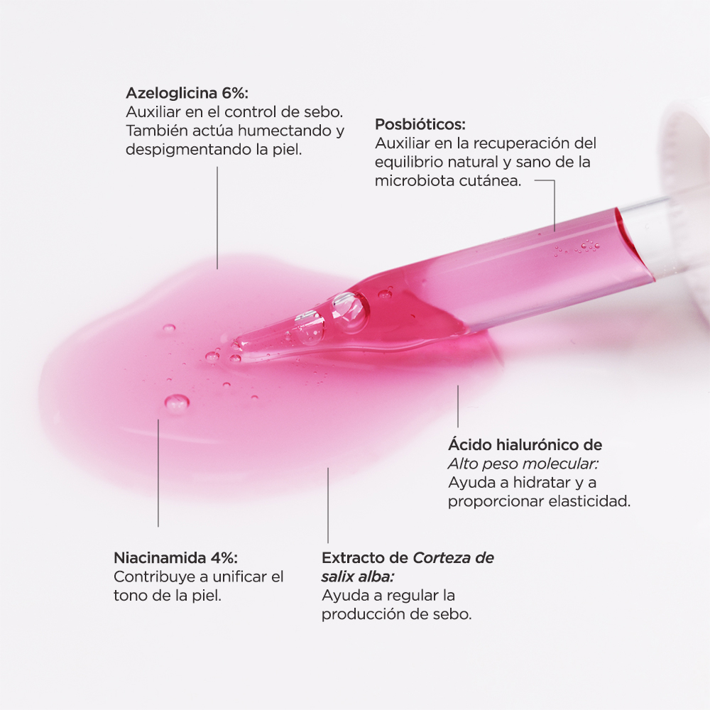 Reve Dermatologique - Oxidermic Blemish Hydra Serum - Suero Anti imperfecciones - Hidratante para pieles grasas - 30 ml.