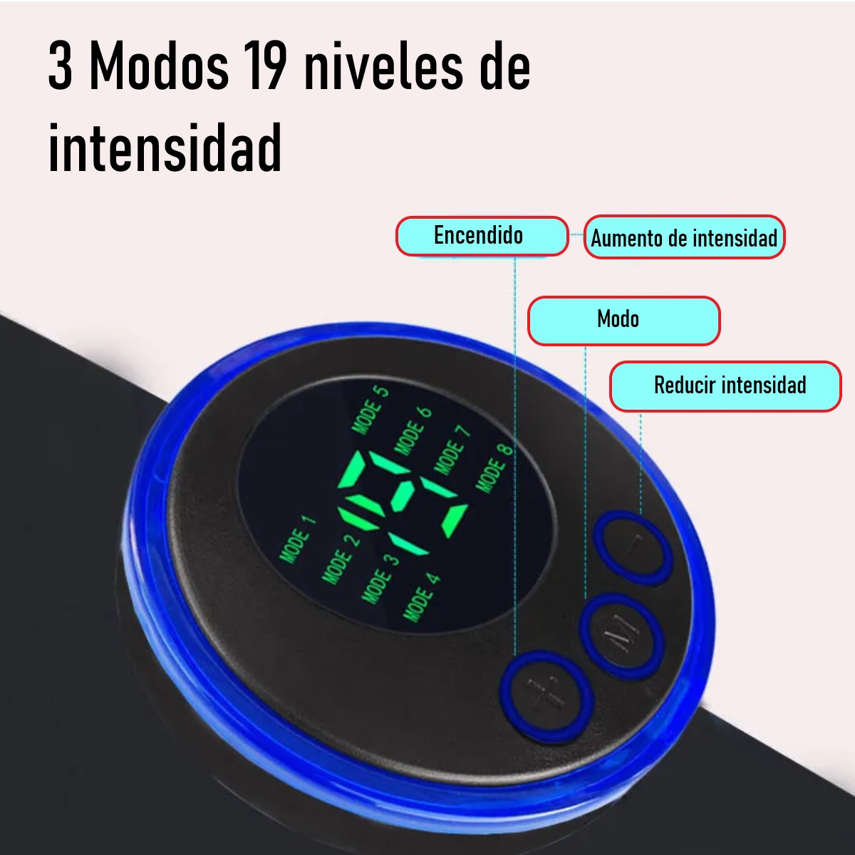 EMS Estimulador muscular abdominal entrenador USB conectar equipo de f