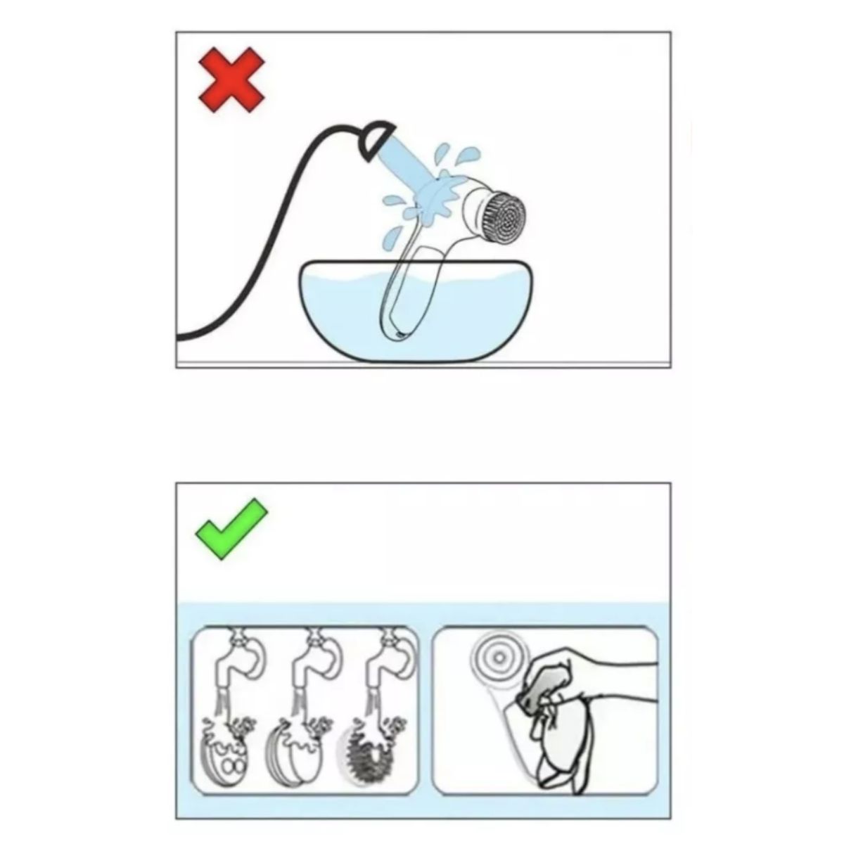 Cepillo Facial Electrico Spa Rostro 5 en 1 Limpieza Facial