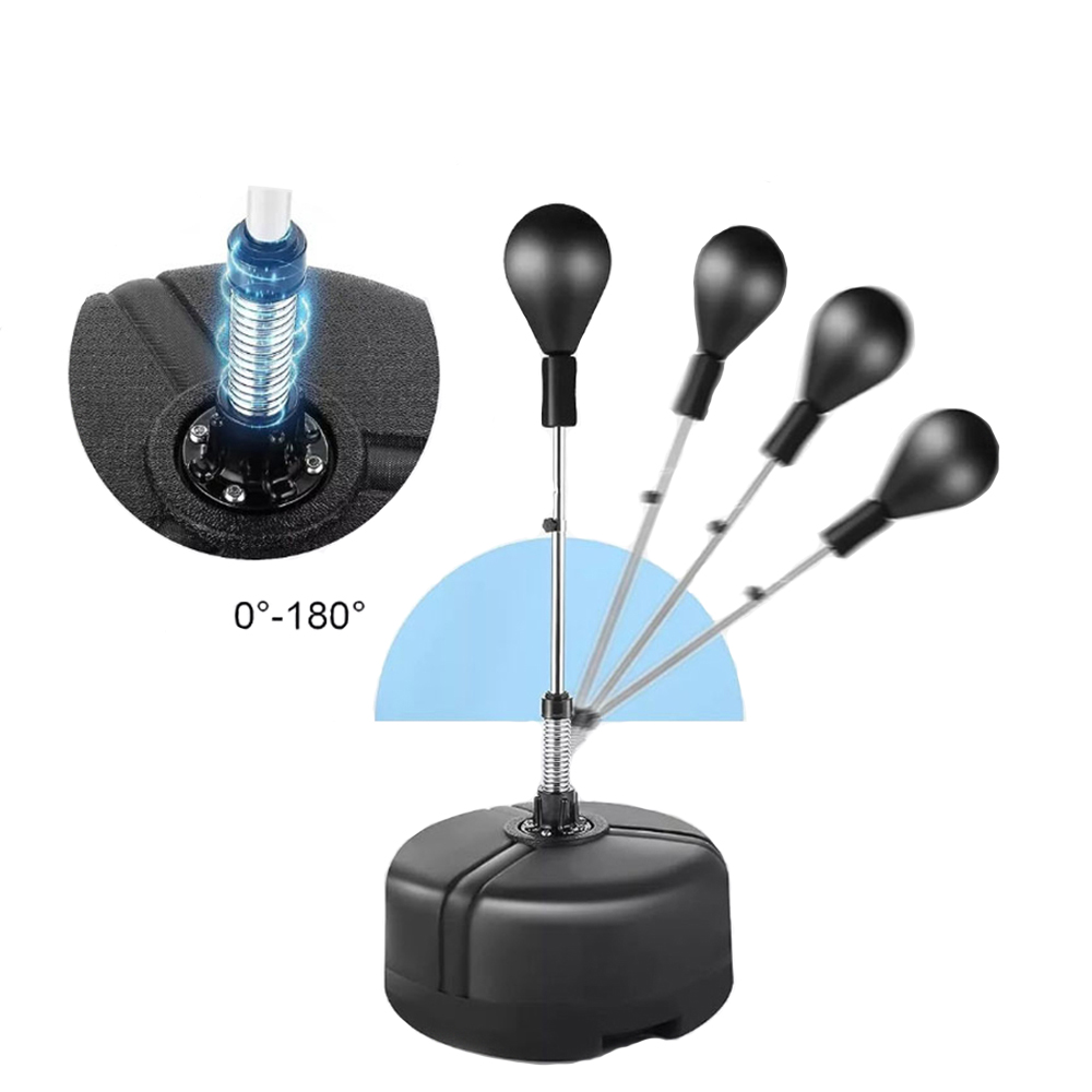 Pera De Boxeo Bola Con Soporte Box Entrenamiento Altura Ajustable