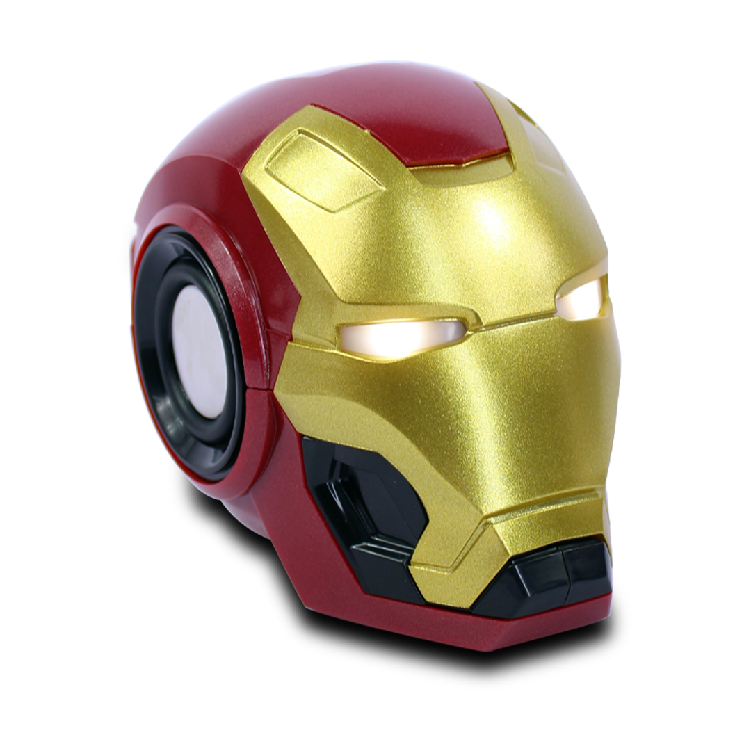 Bocina Altavoz Iron Man Mark 46 Fm Bt Aux