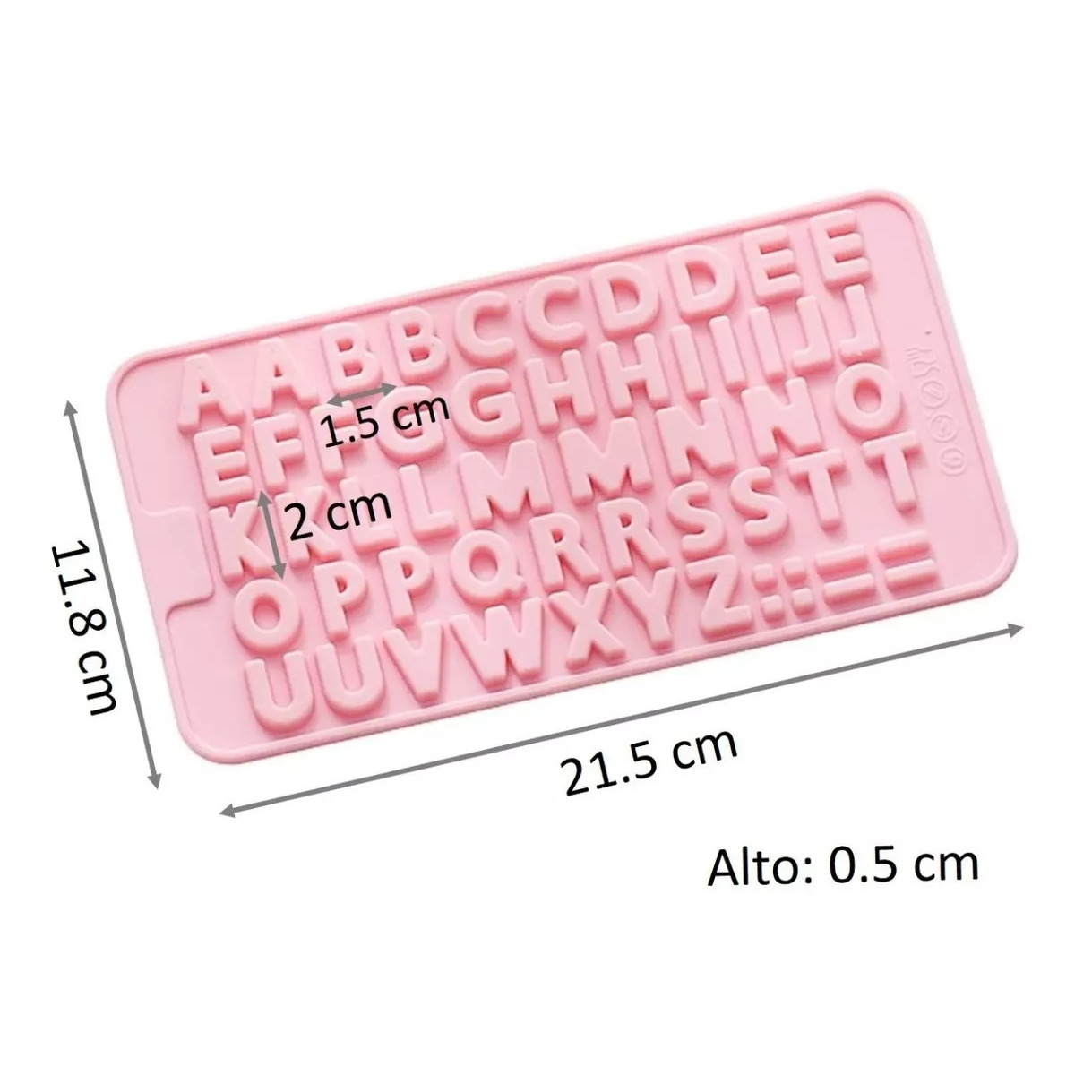 Juego 2 Moldes De Silicón Barra Tablilla De Chocolate