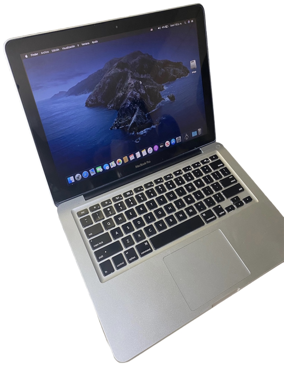 Apple Macbook Pro 13" Core I5 2.5GHZ 500gb HDD 8GB RAM OS 10.15 Catalina Reacondicionado Grado A