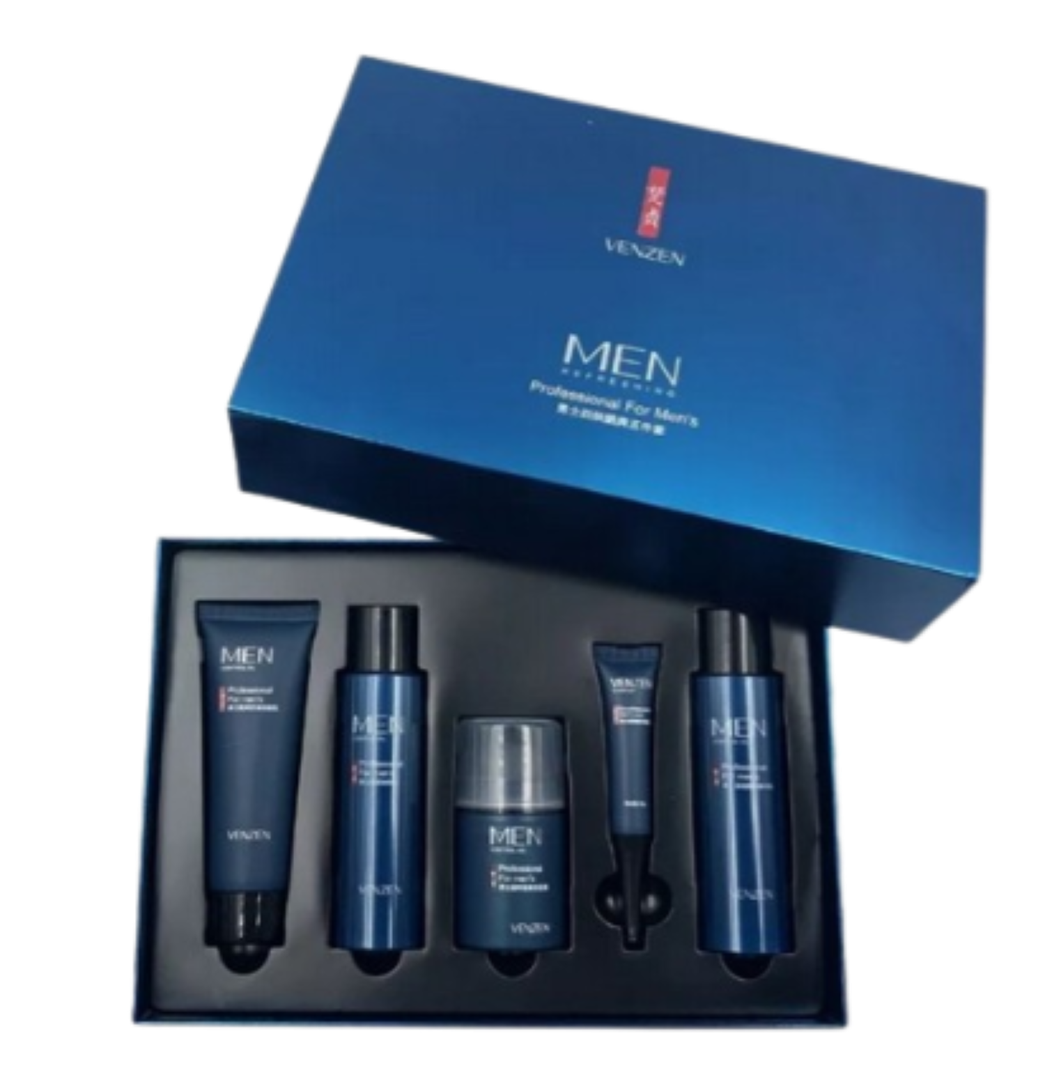 Kit Cuidado Facial Caballero (5 Pzas) OFERTA 2 X 1