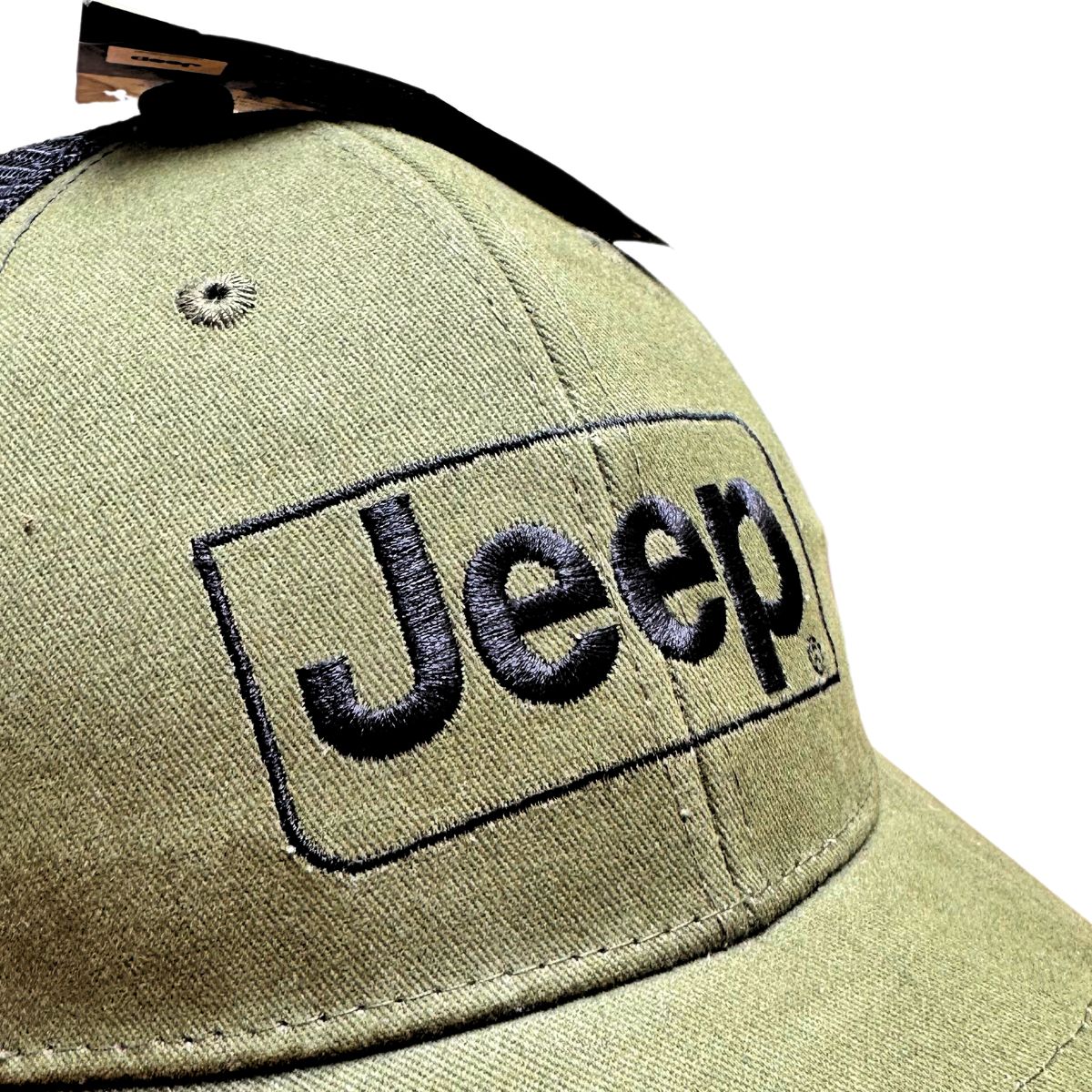 Gorra Jeep Verde Militar Original Trucker 4x4 Todo Terreno